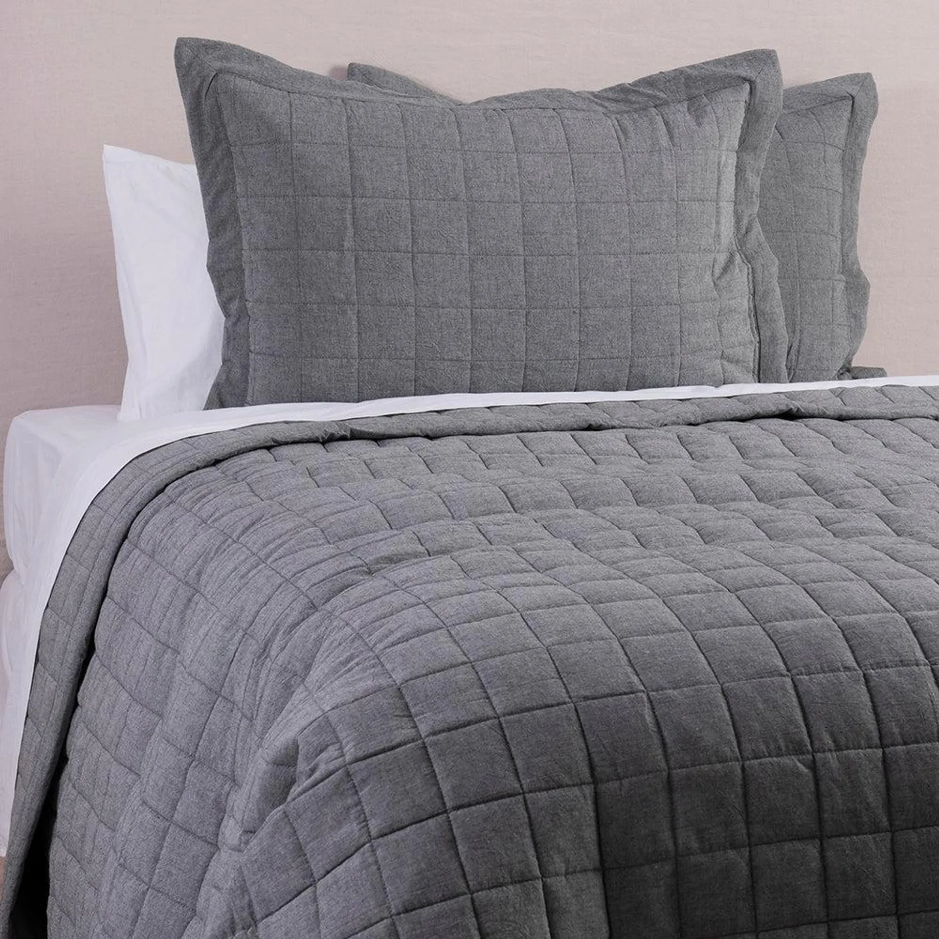 Cubrecama Quilt Oxford 2 Plazas Marengo