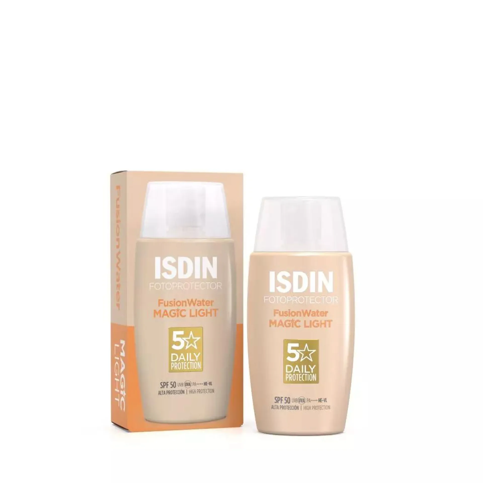 Isdin Fusion Water Magic Color Light SPF50 50ml