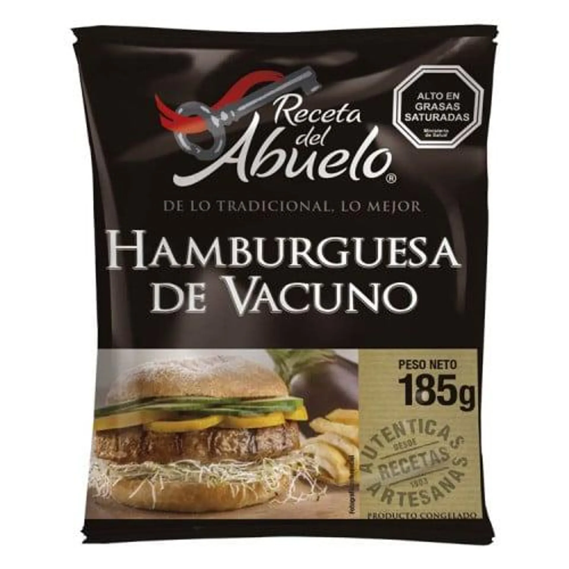 Hamb Vacuno Mamut R/Abuelo 185 Gr