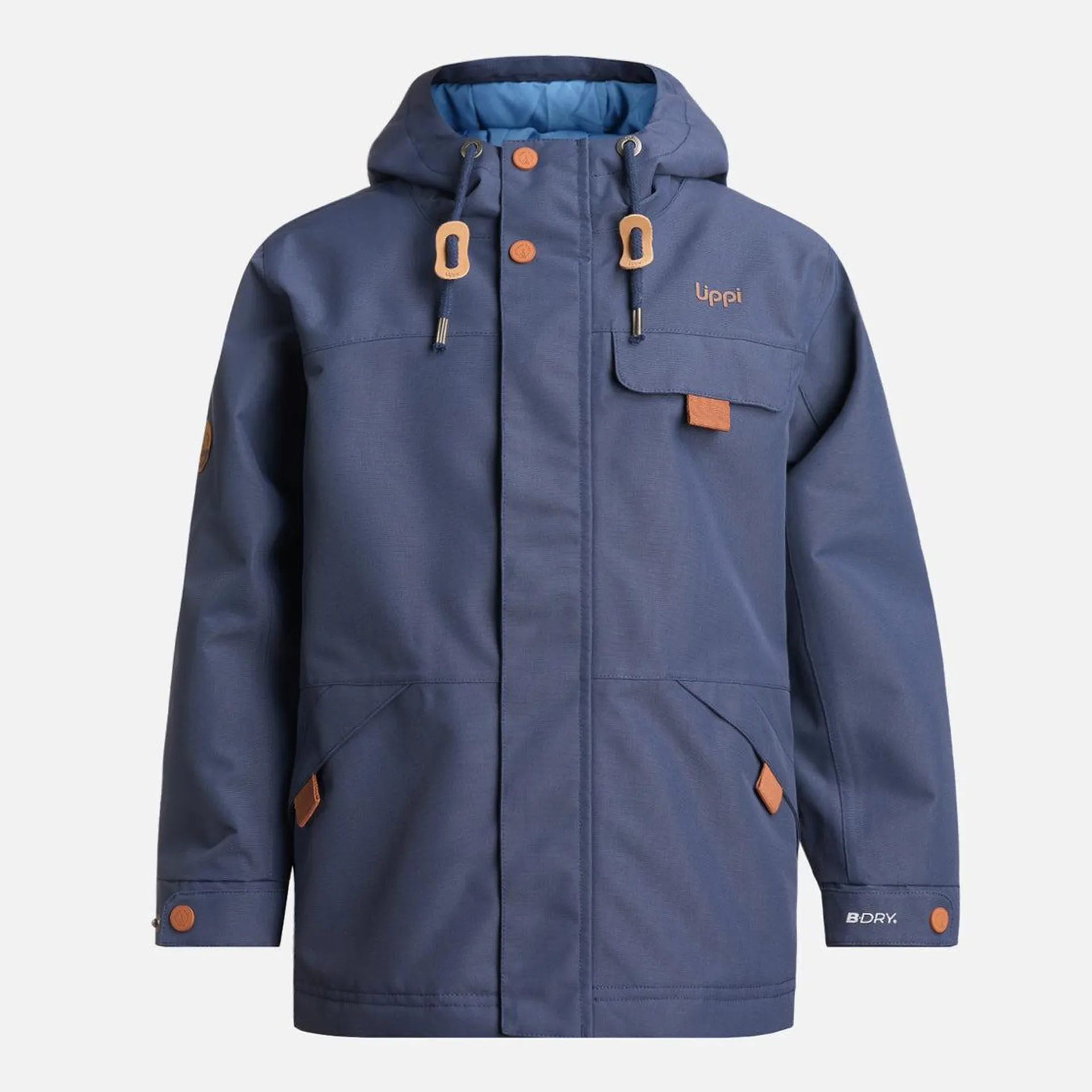 Chaqueta Niño Rainy B-Dry Hoody Jacket Azul Marino Lippi
