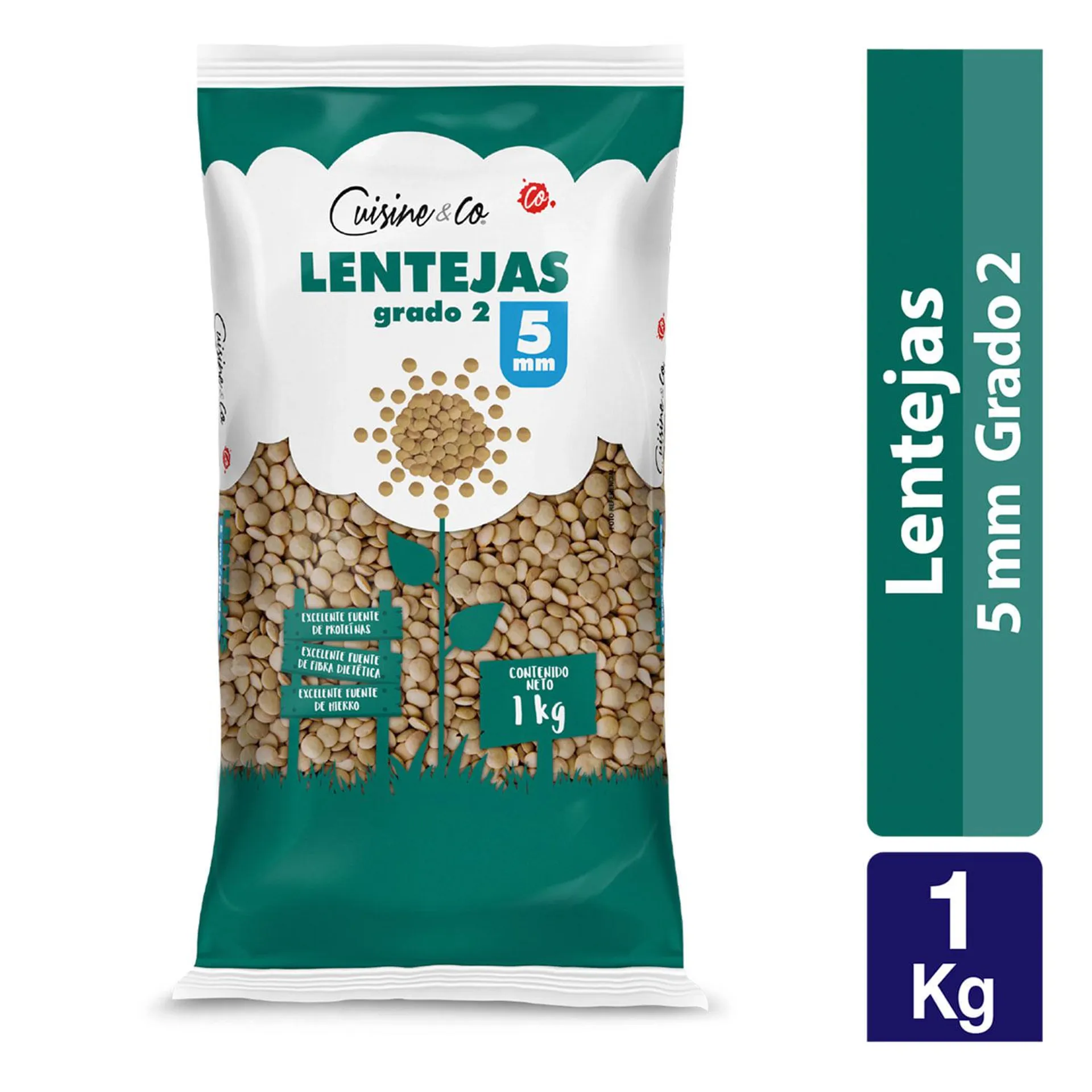 Lentejas 5 mm 1 kg