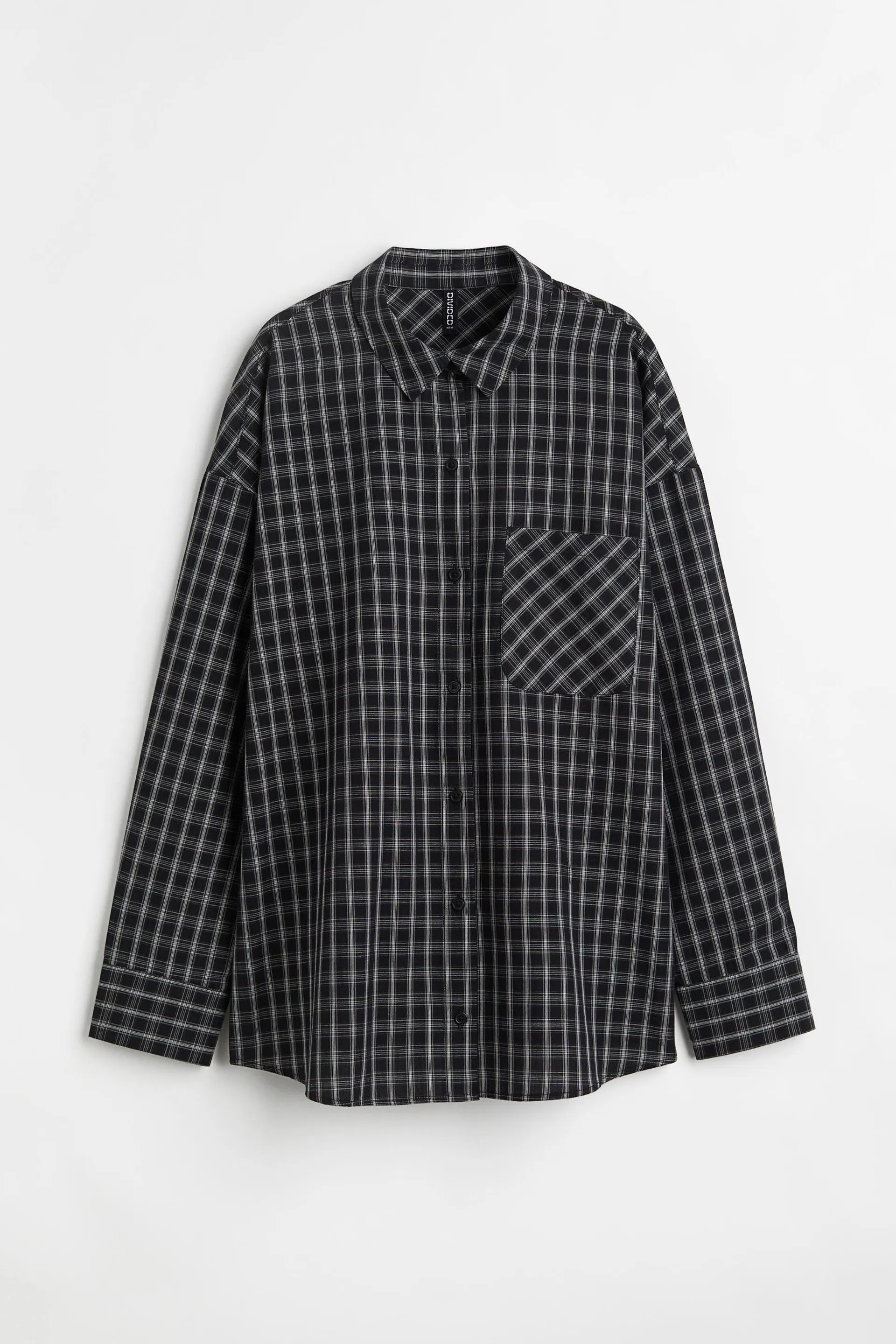 Camisa oversize de algodón