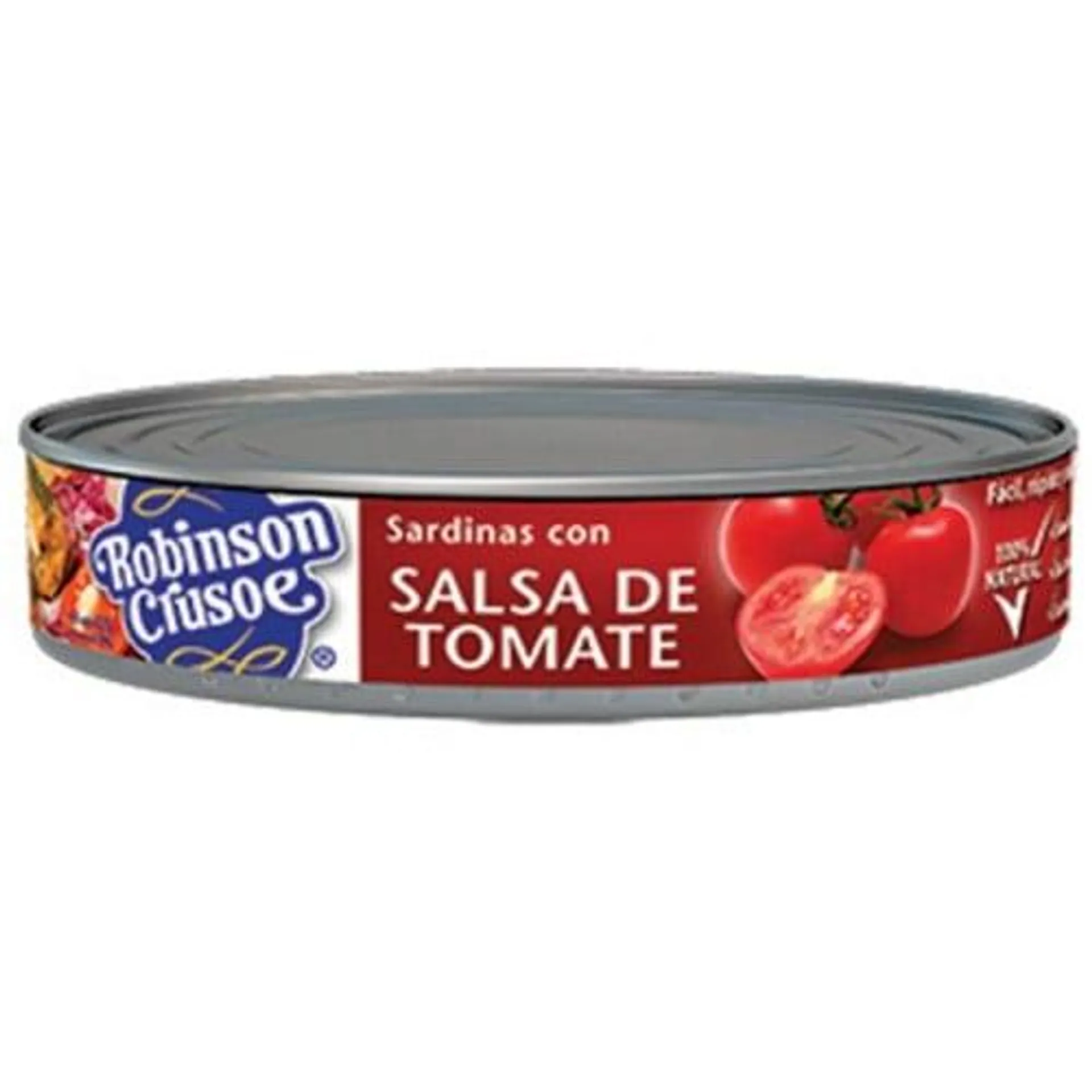 Sardinas R.Crusoe Salsa Tomate Ovalada 425 Grs