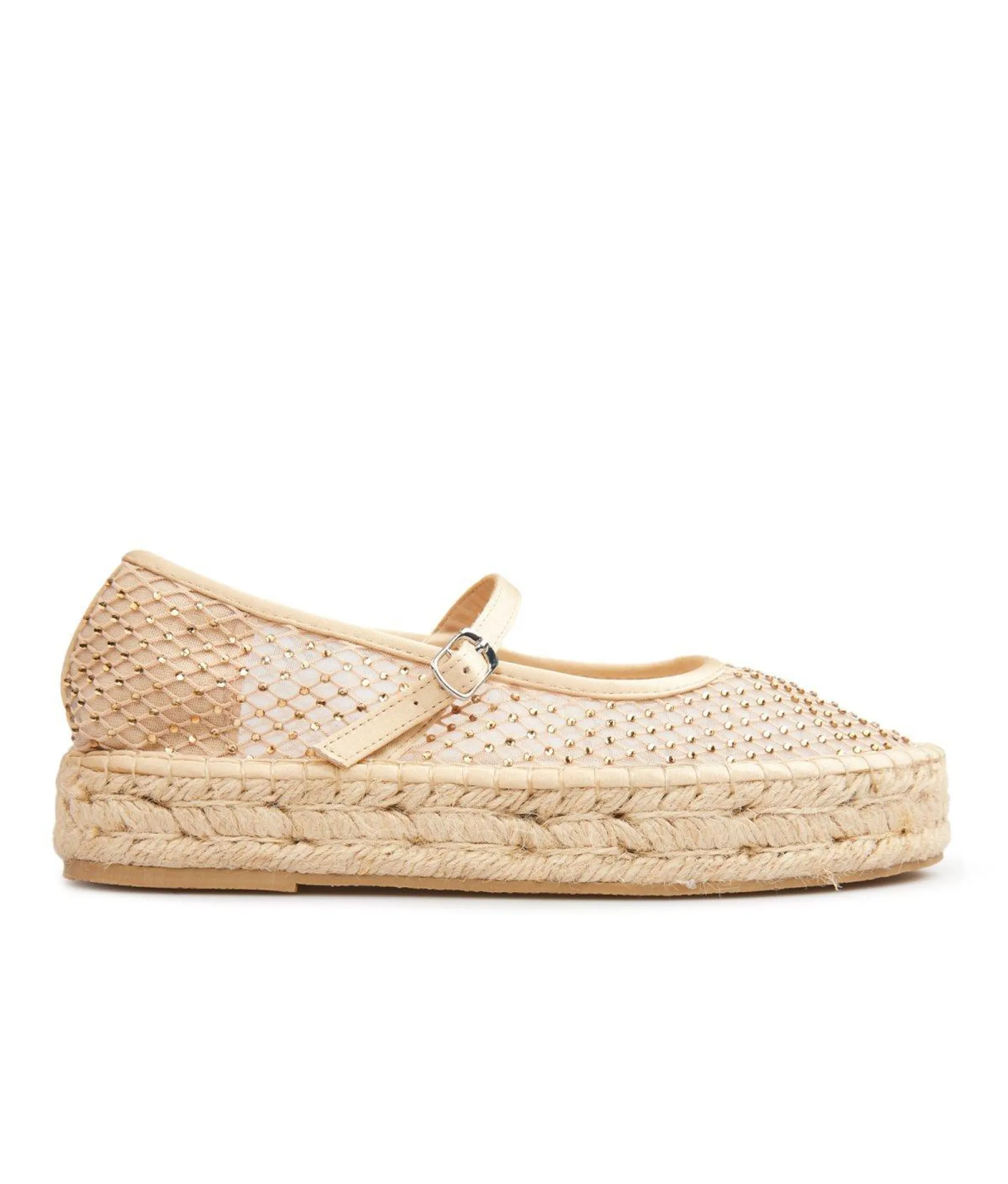 Sandalias Mujer 1155 Malla Brillo