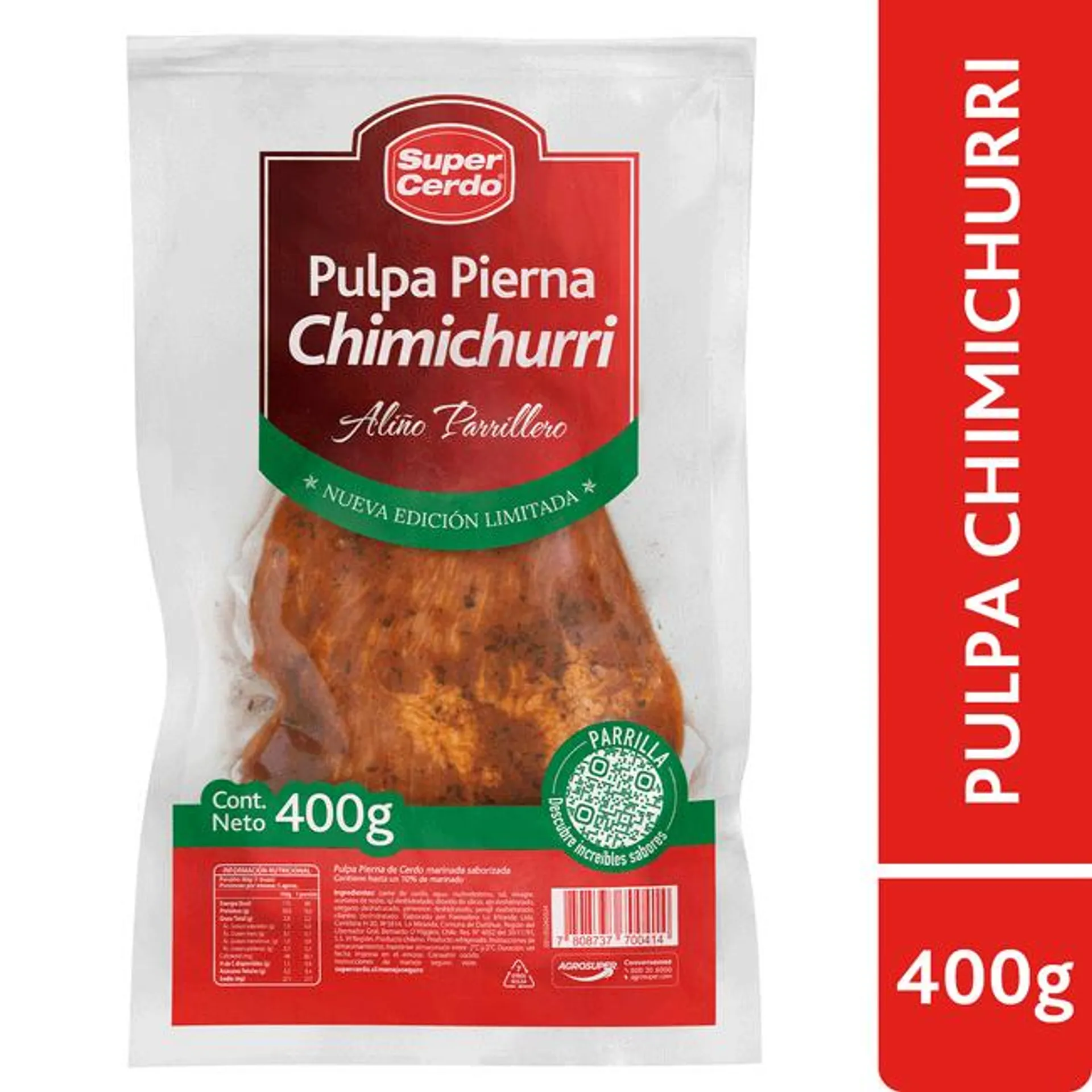 Pulpa Pierna Chimichurri 400 g