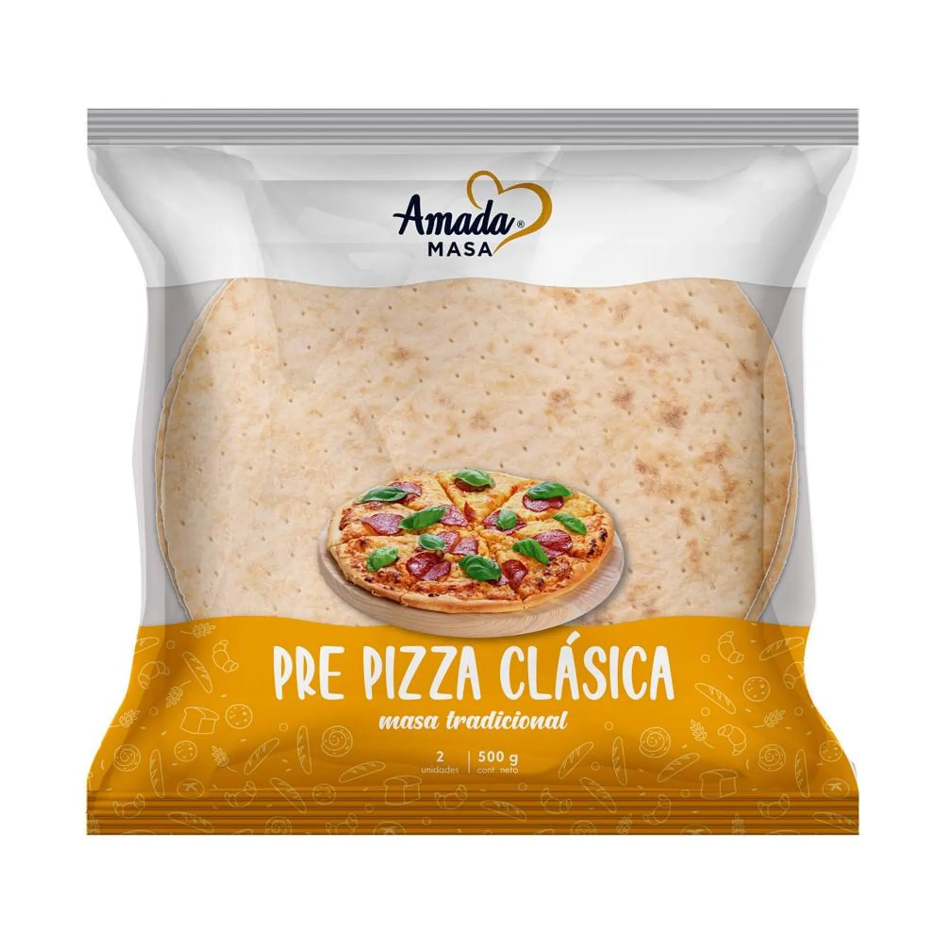 Pre pizza clásica 2 un