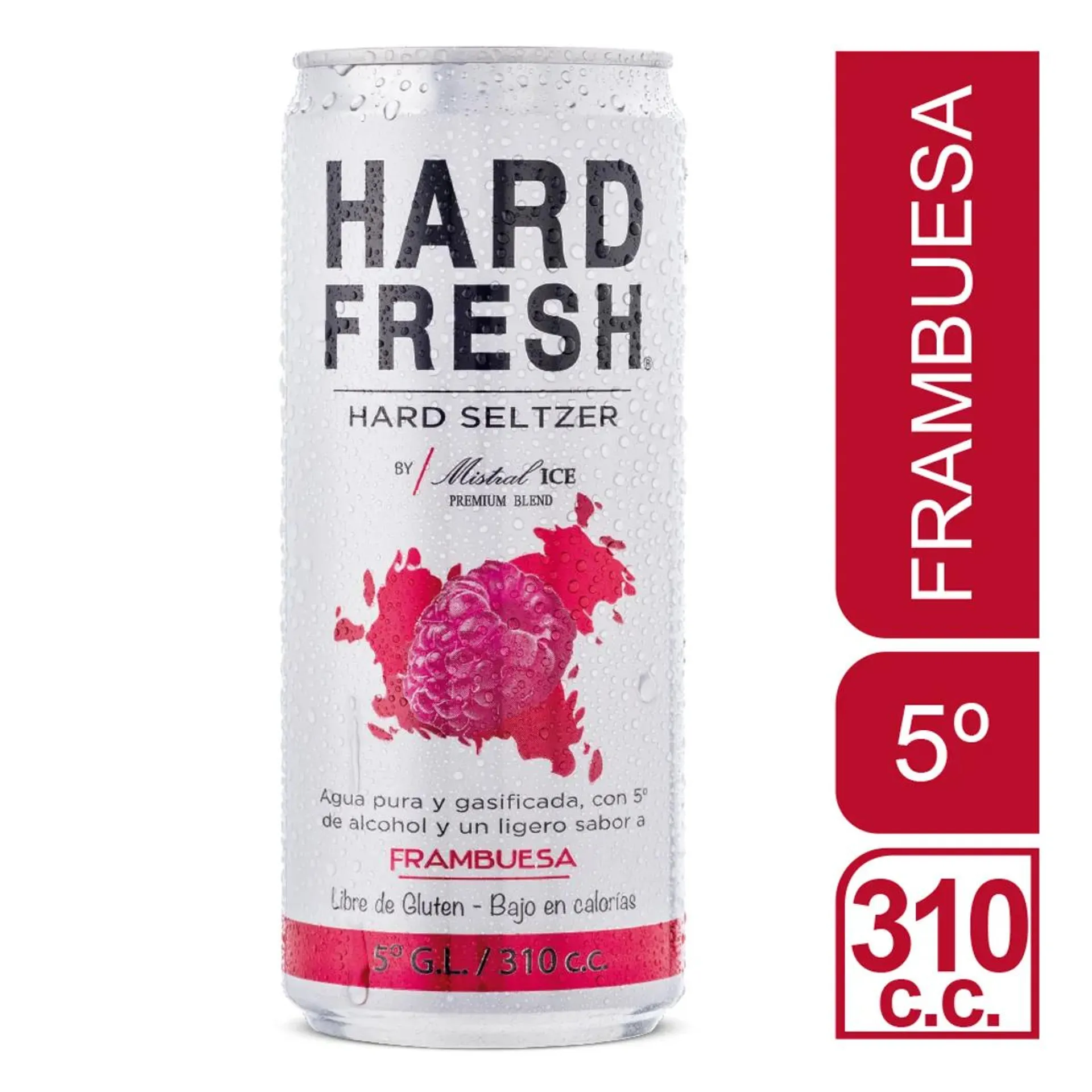 Cóctel Hard Fresh Frambuesa 310 Cc