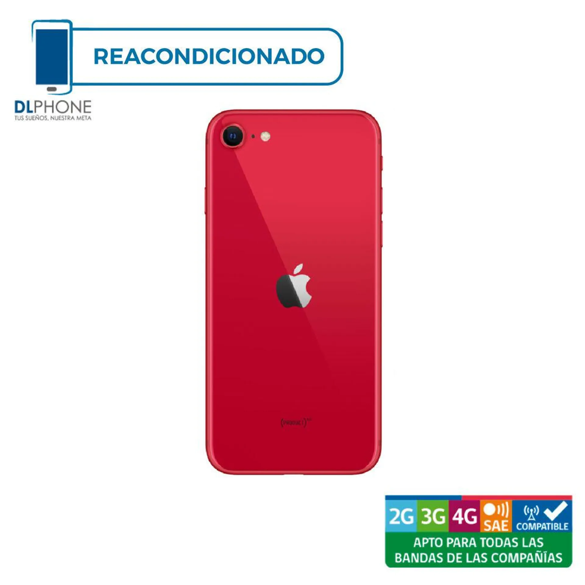 iPhone SE 2020 de 64gb Rojo Reacondicionado