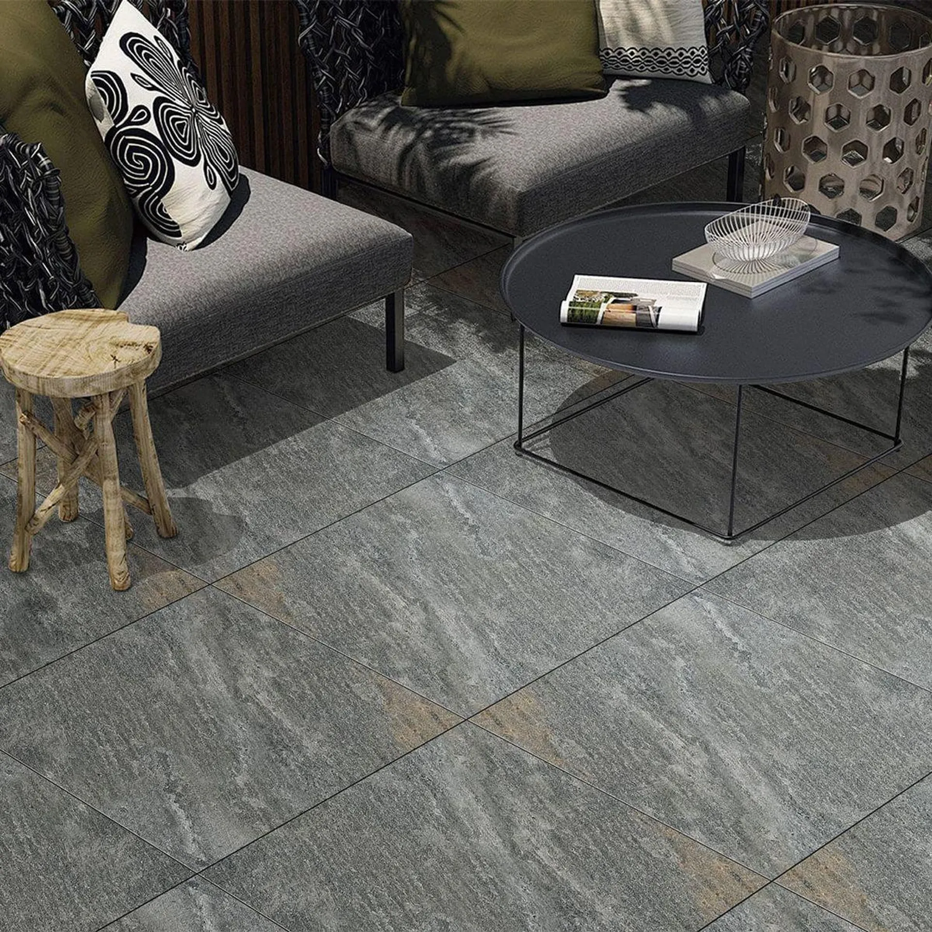 Gres Porcelánico 60 x 60 cm 1,44 m2 Stone Rustic