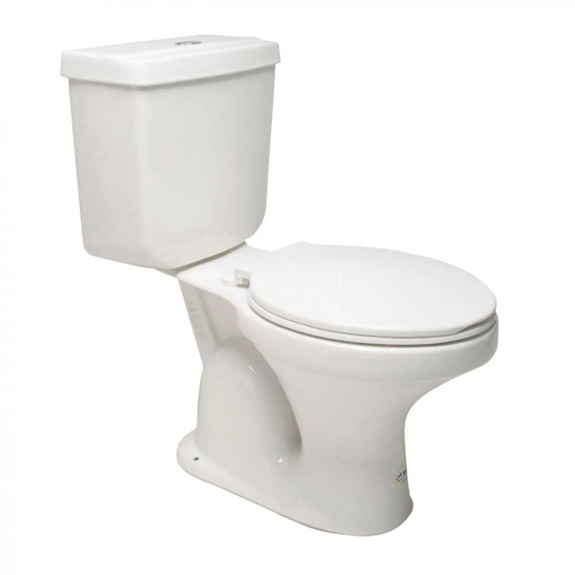 Toilet New Valencia Doble Pulsador Descarga A Piso 20,5 cm 6 L