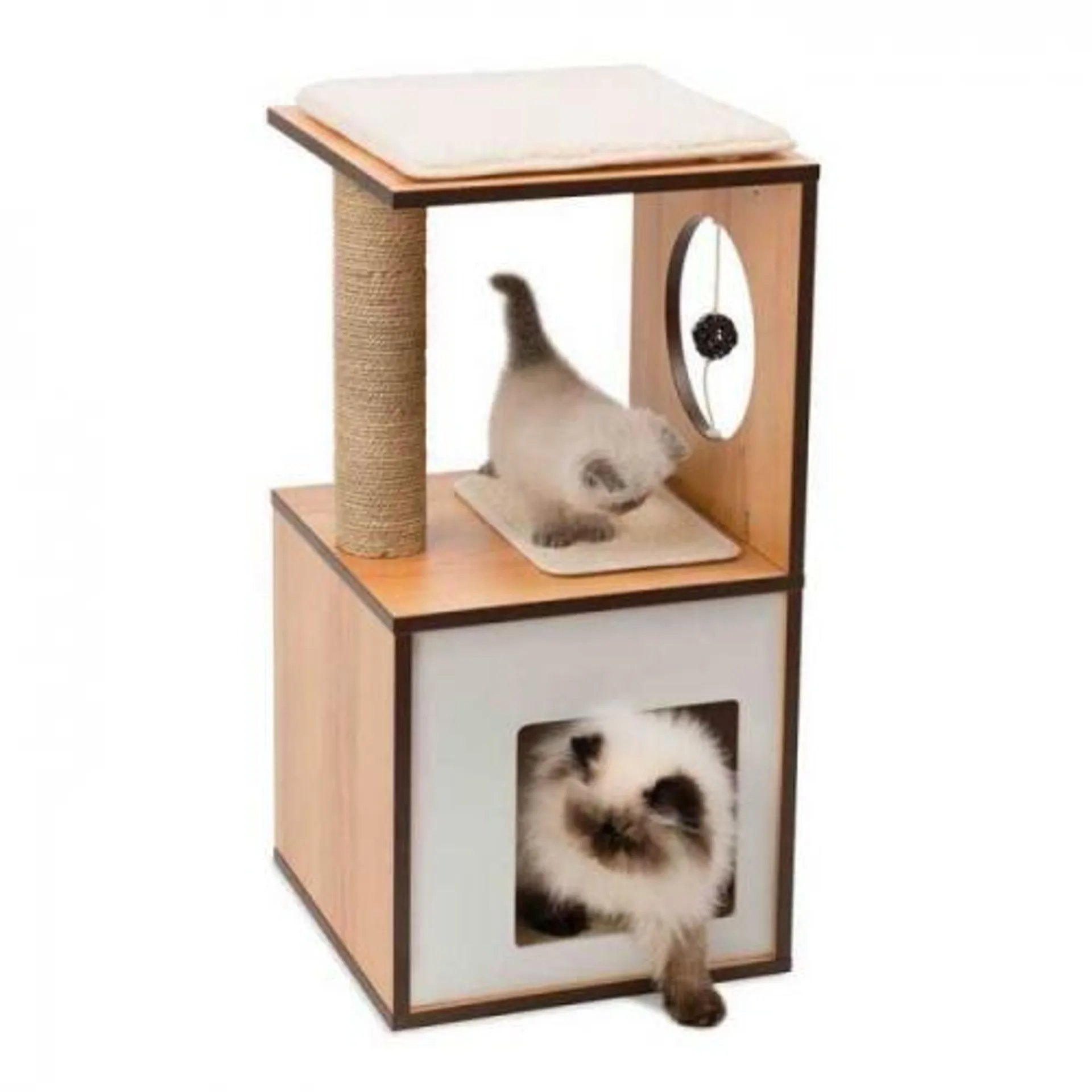 CATIT VESPER BOX SMALL NOGAL