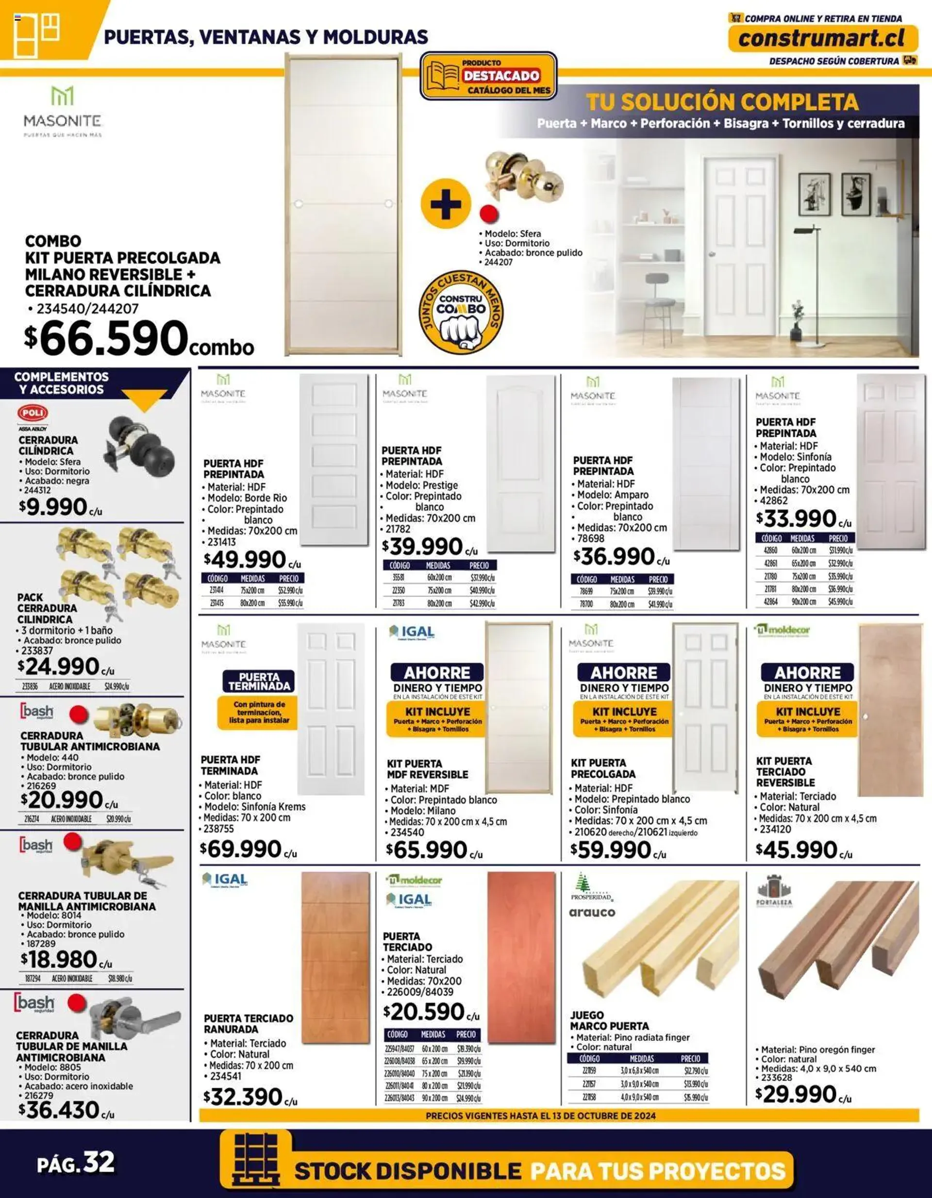 Catálogo de Construmart ofertas 1 de octubre al 31 de octubre 2024 - Página 32