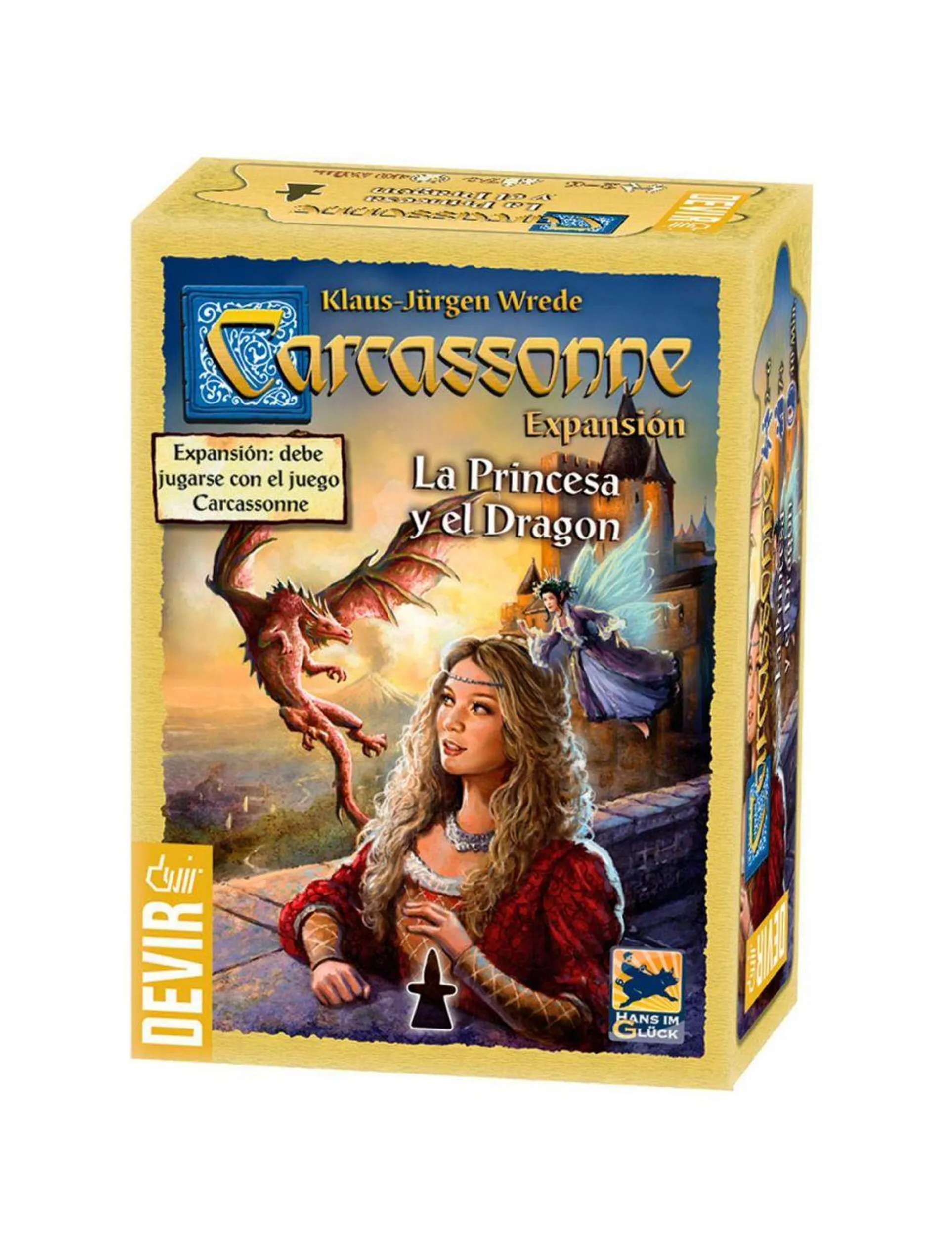 CARCASSONNE LA PRINCESA Y EL DRAGON 2DA ED