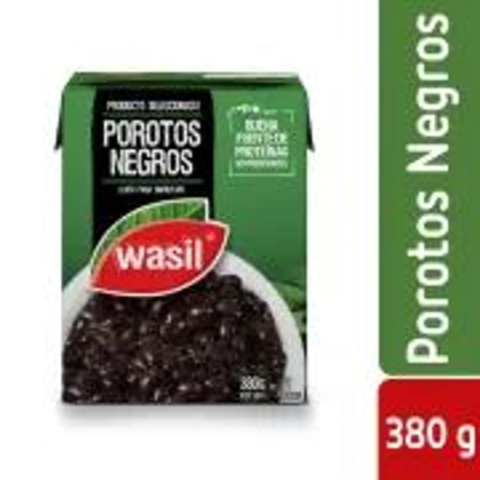 Porotos Negros Listos Para Servir Caja, Drenado 230 g - Neto 380 g