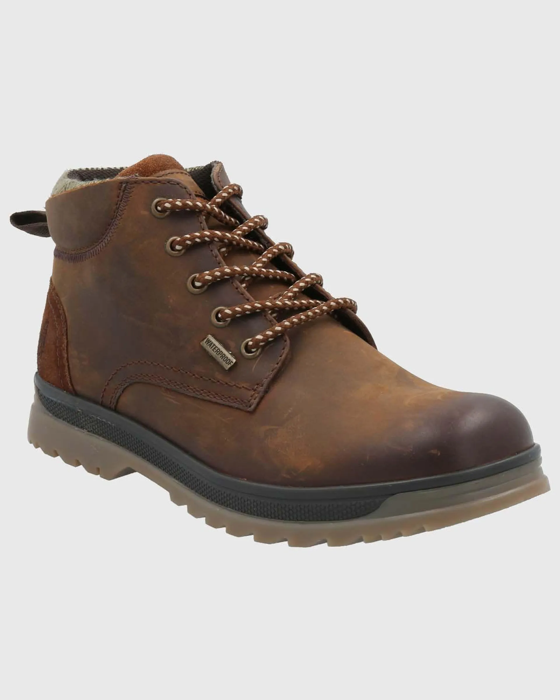 Botin Cuero Hombre Boulder Café