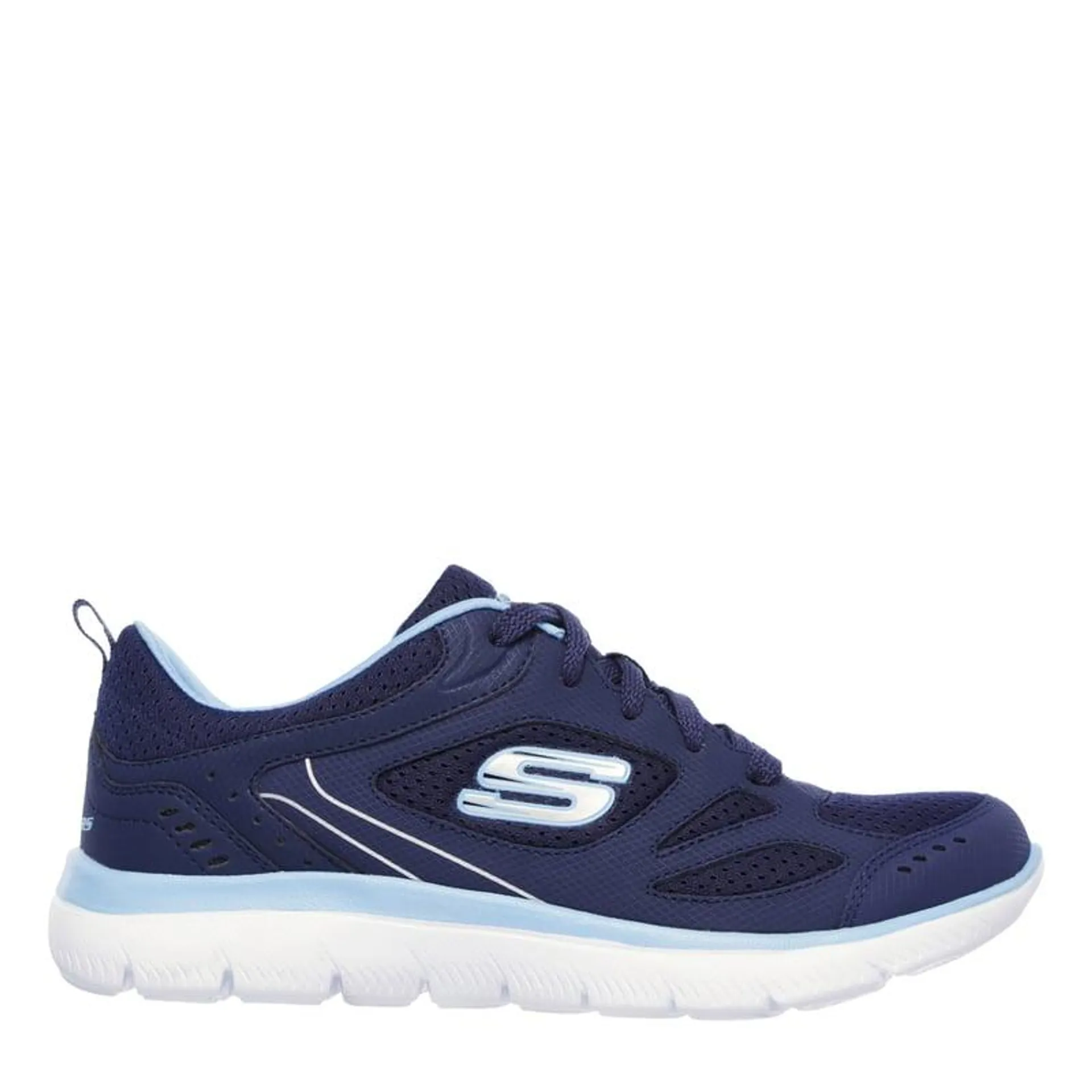 Zapatilla Running Mujer Azul Skechers