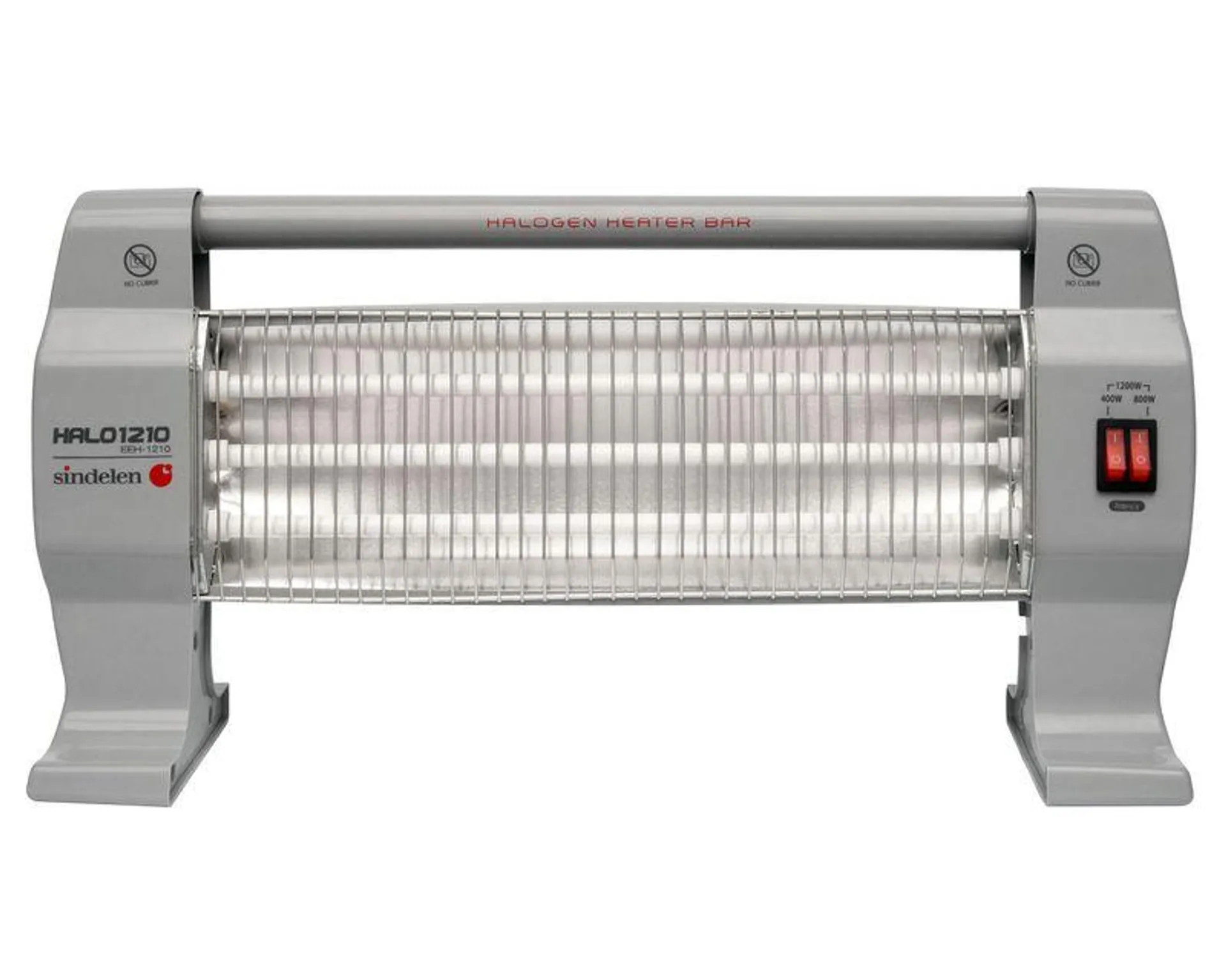 Calefactor halógeno 1200W EEH-1210GR Sindelen