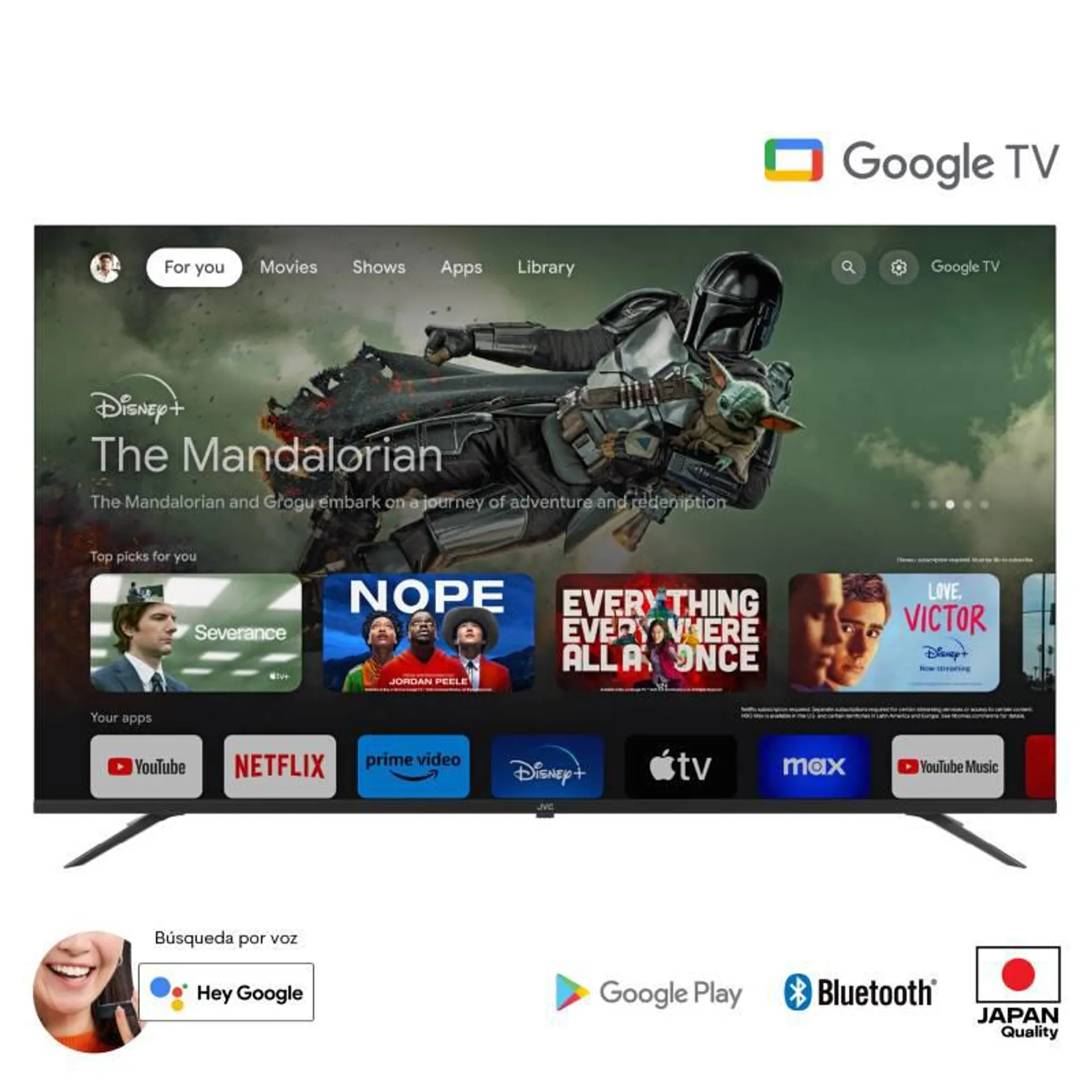 LED 65" 4K Ultra HD Google TV LT-65KB538