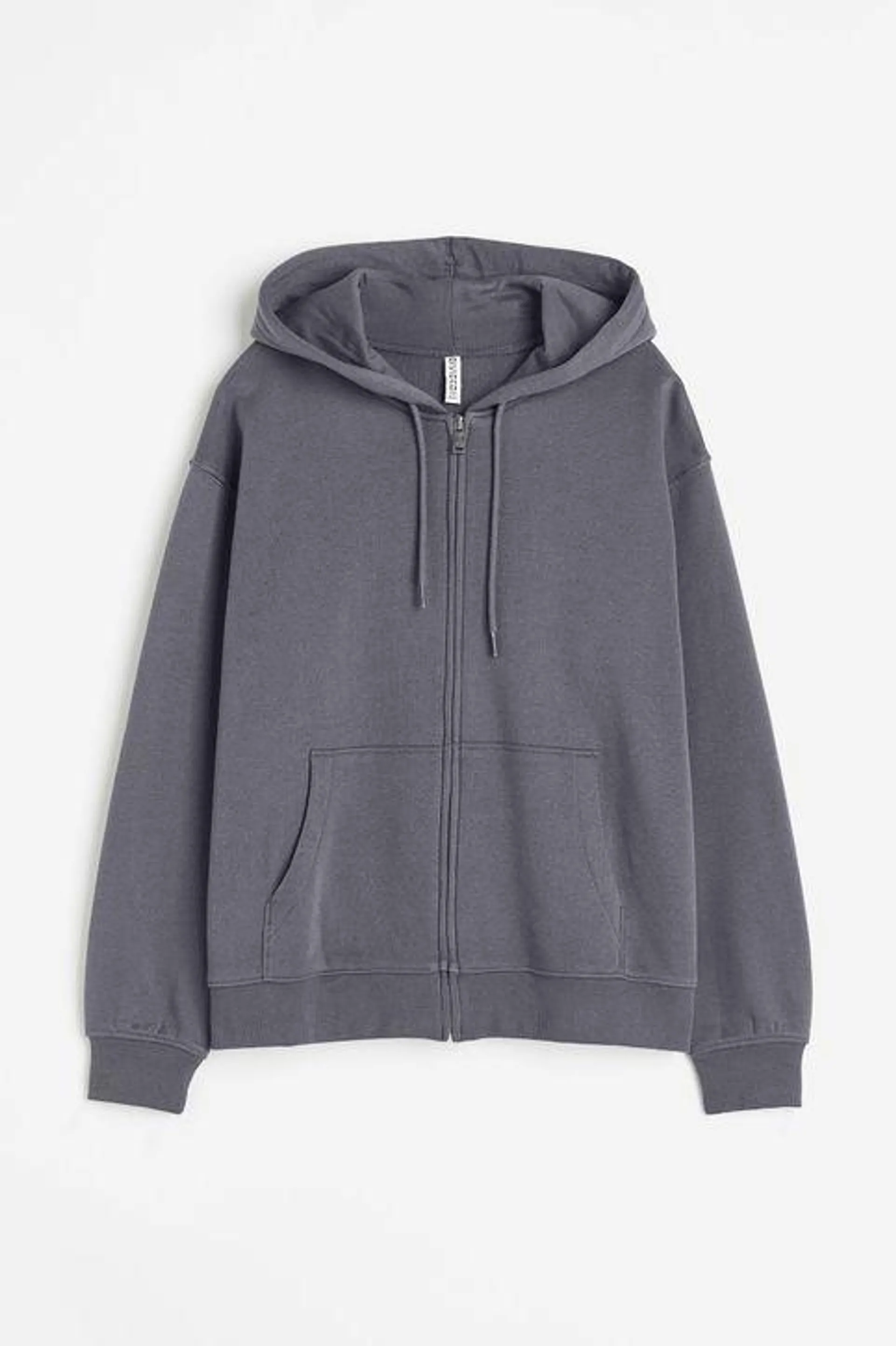 Polerón hoodie con cierre