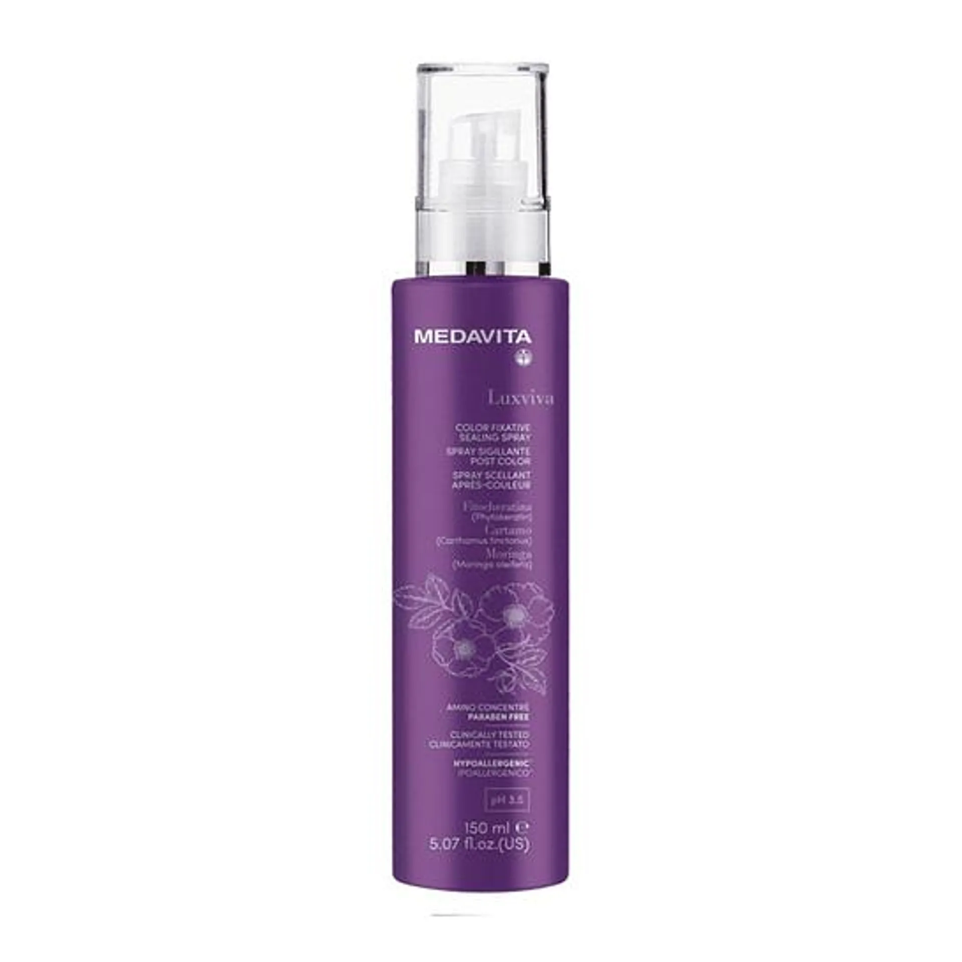 Spray Sellador Abrillantador Post Color LUXVIVA 150ml Medavita