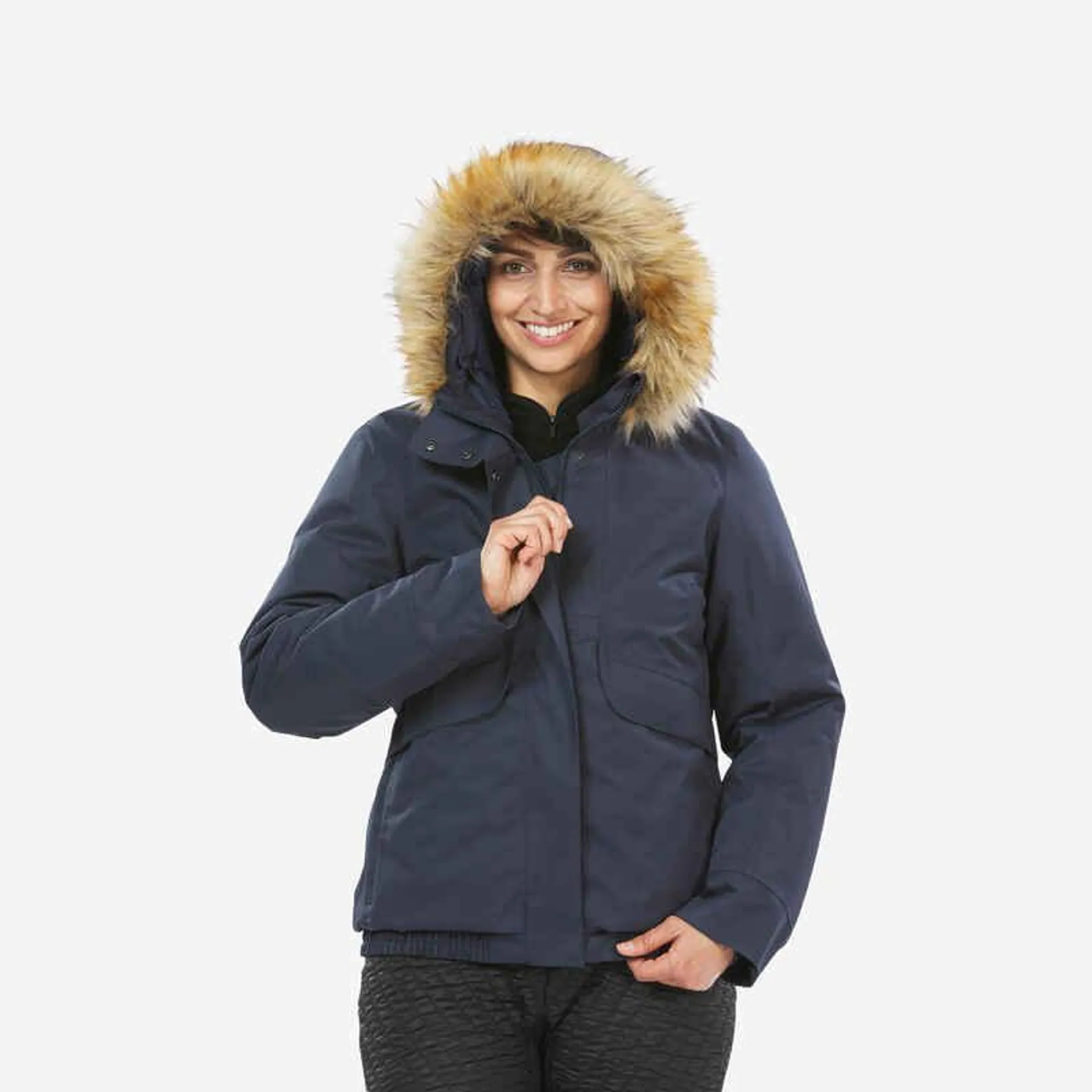 PARKA IMPERMEABLE MUJER SH500 -8 °C