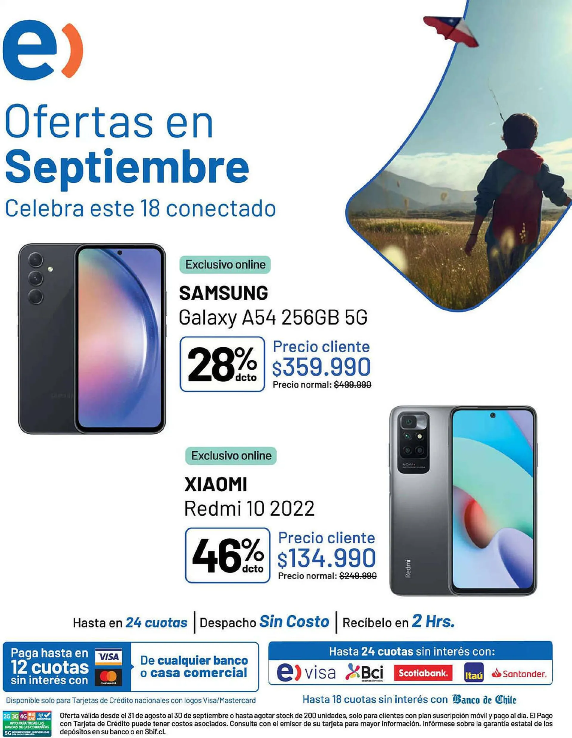 Catálogo Entel  Disponible hasta el 30 de septiembre de 2023