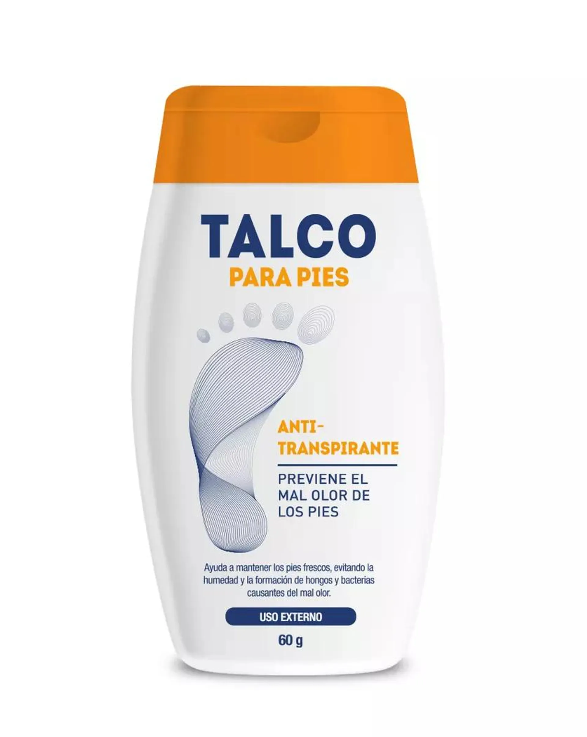 Talco Para Pies 60g