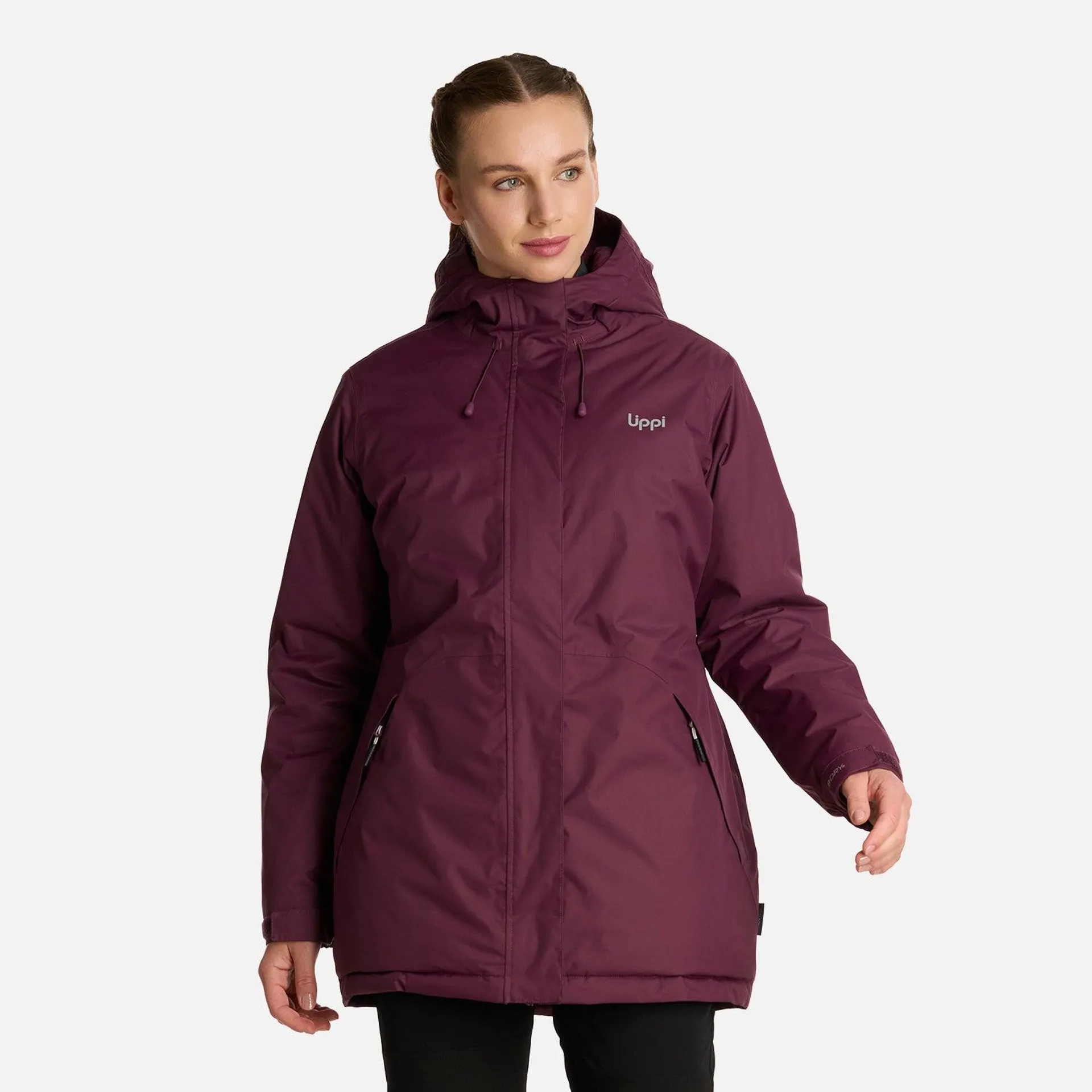 Chaqueta Mujer Gunther B-Dry Hoody Jacket Vino Lippi