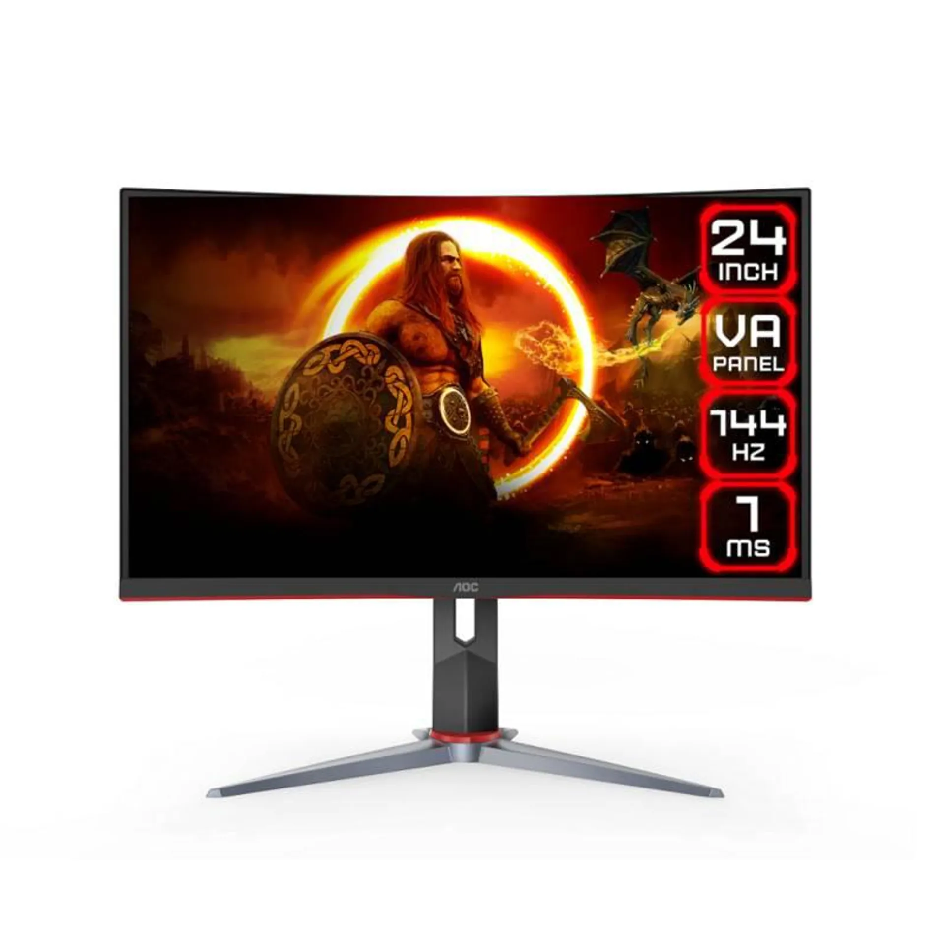 Monitor Curvo VA 23,6