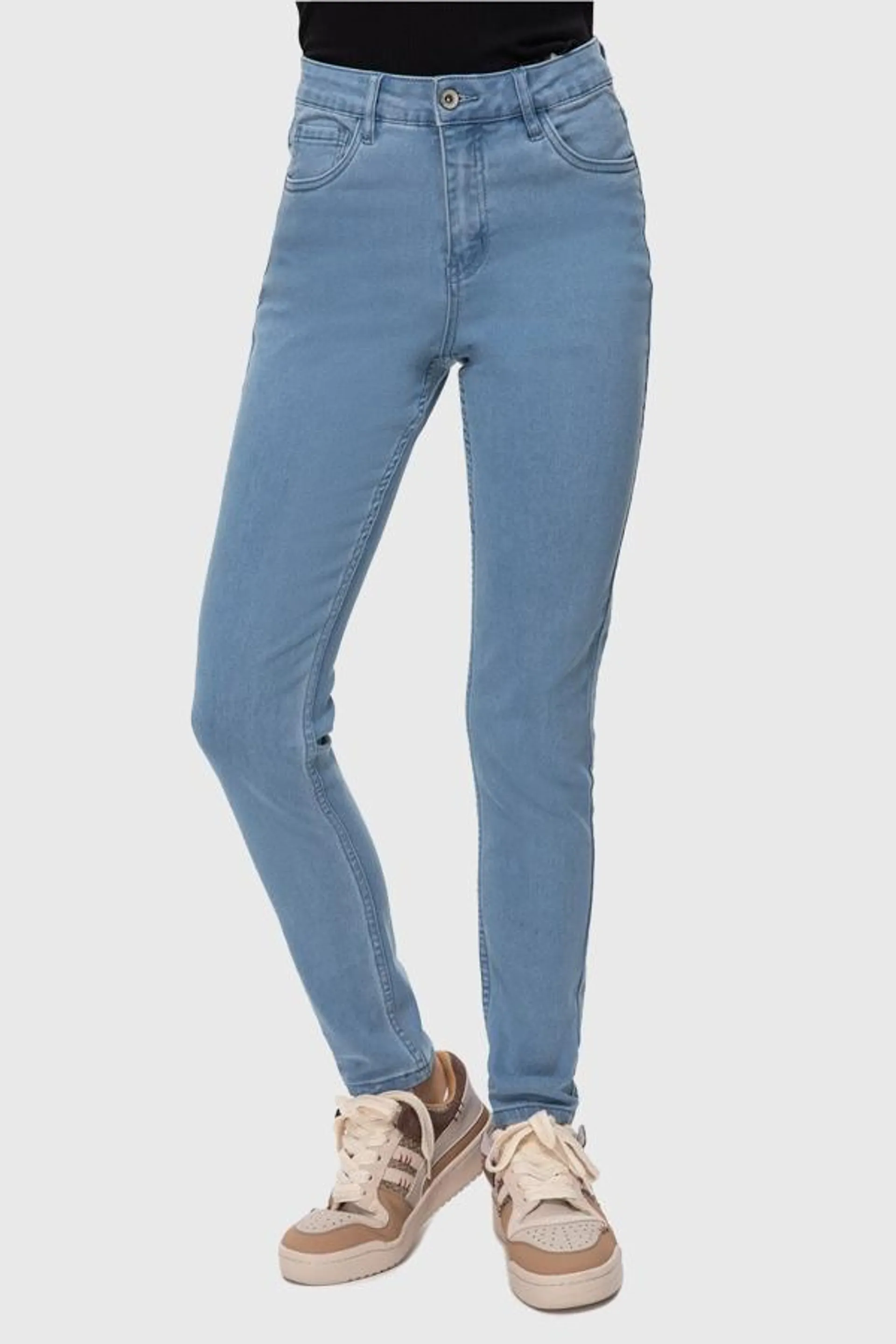 Jeans super skinny emilia azul electrico