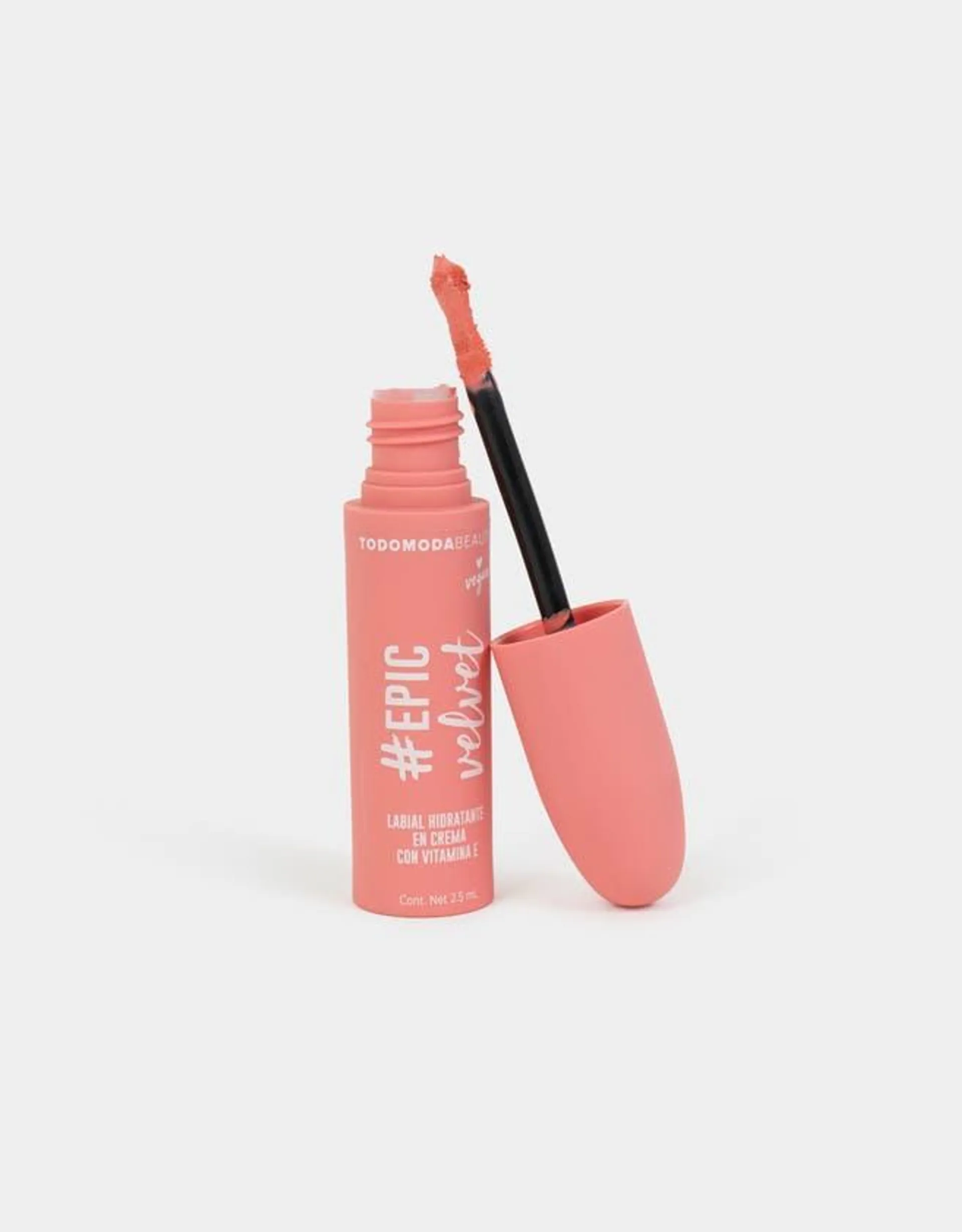 Labial epic terciopelo - modern pink