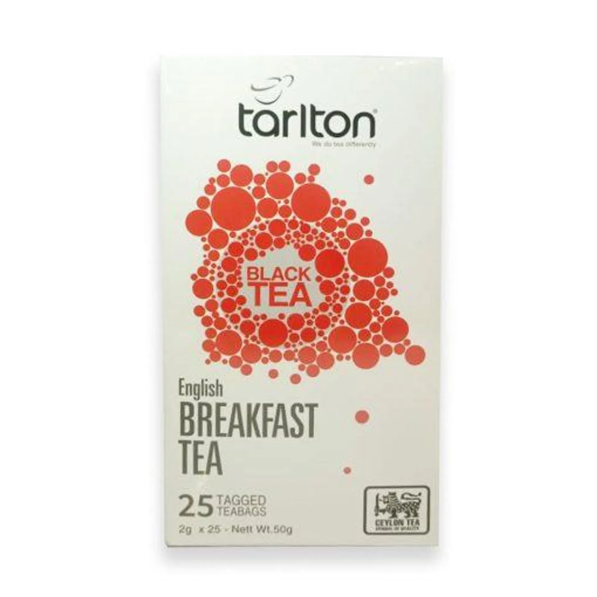 Te Tarlton English Breakfast 25 Bol.