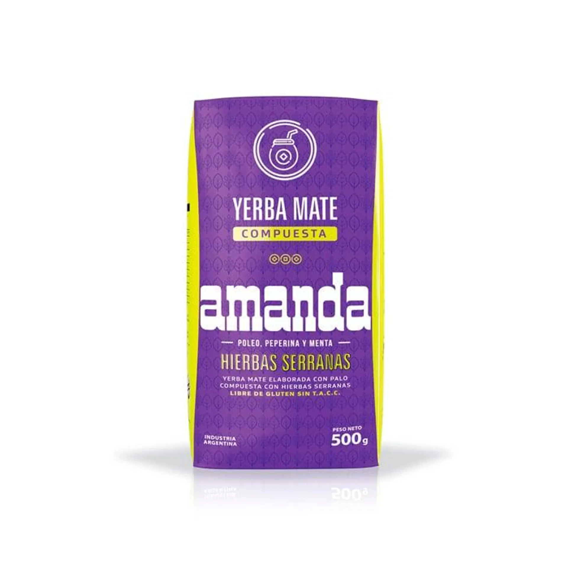 Yerba Mate Amanda Serranas 500 gr