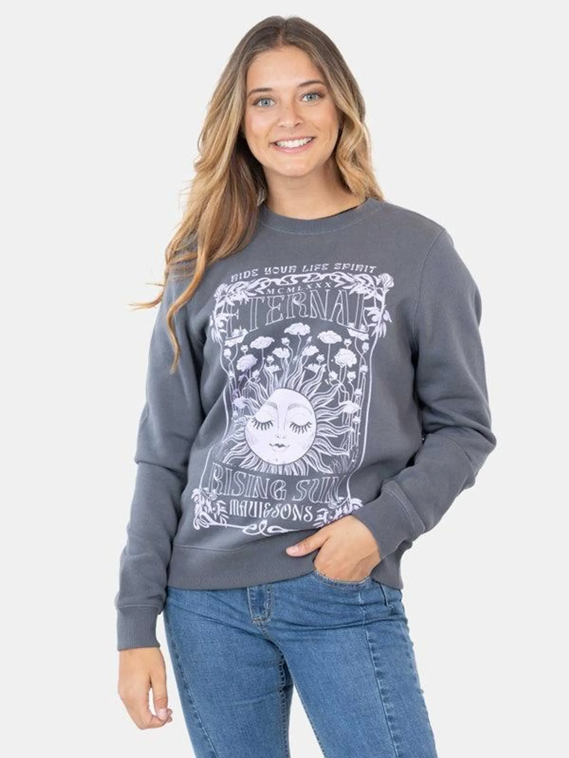 POLERON CR ETERNAL RISING SUN CREW NECK