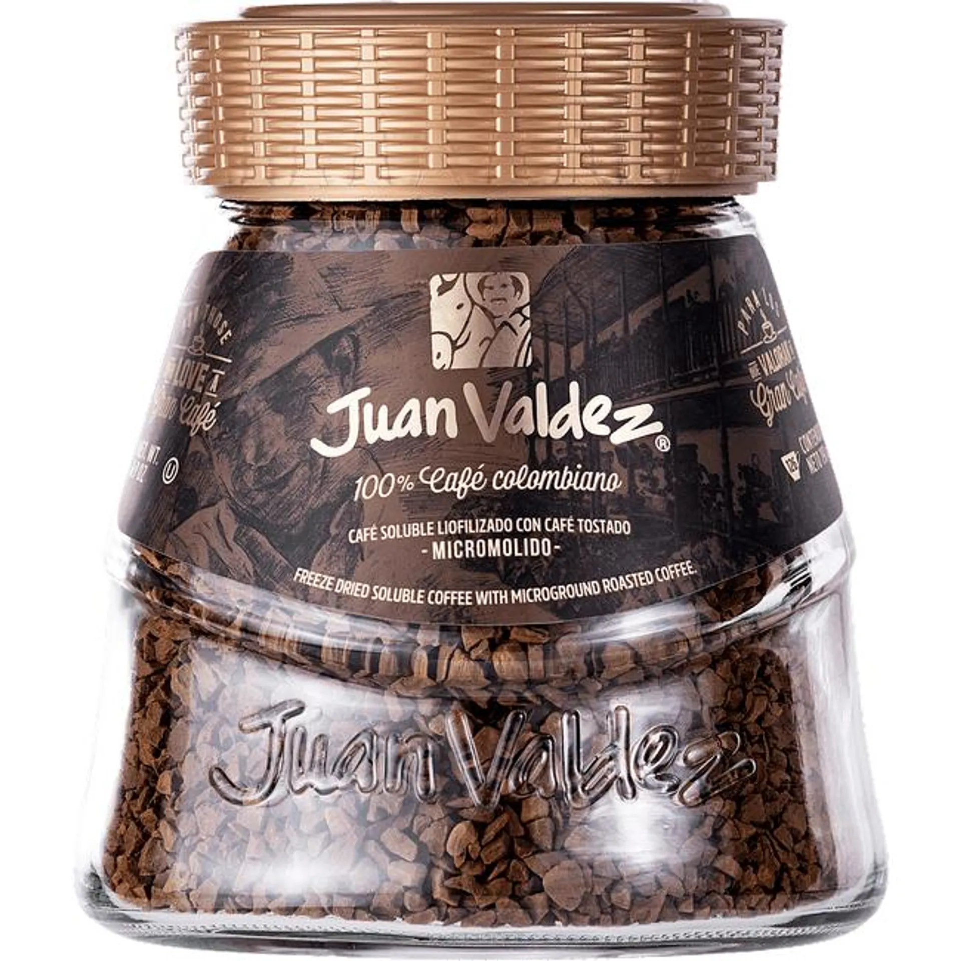 Café Soluble Liofilizado Juan Valdez Clásico 190 g