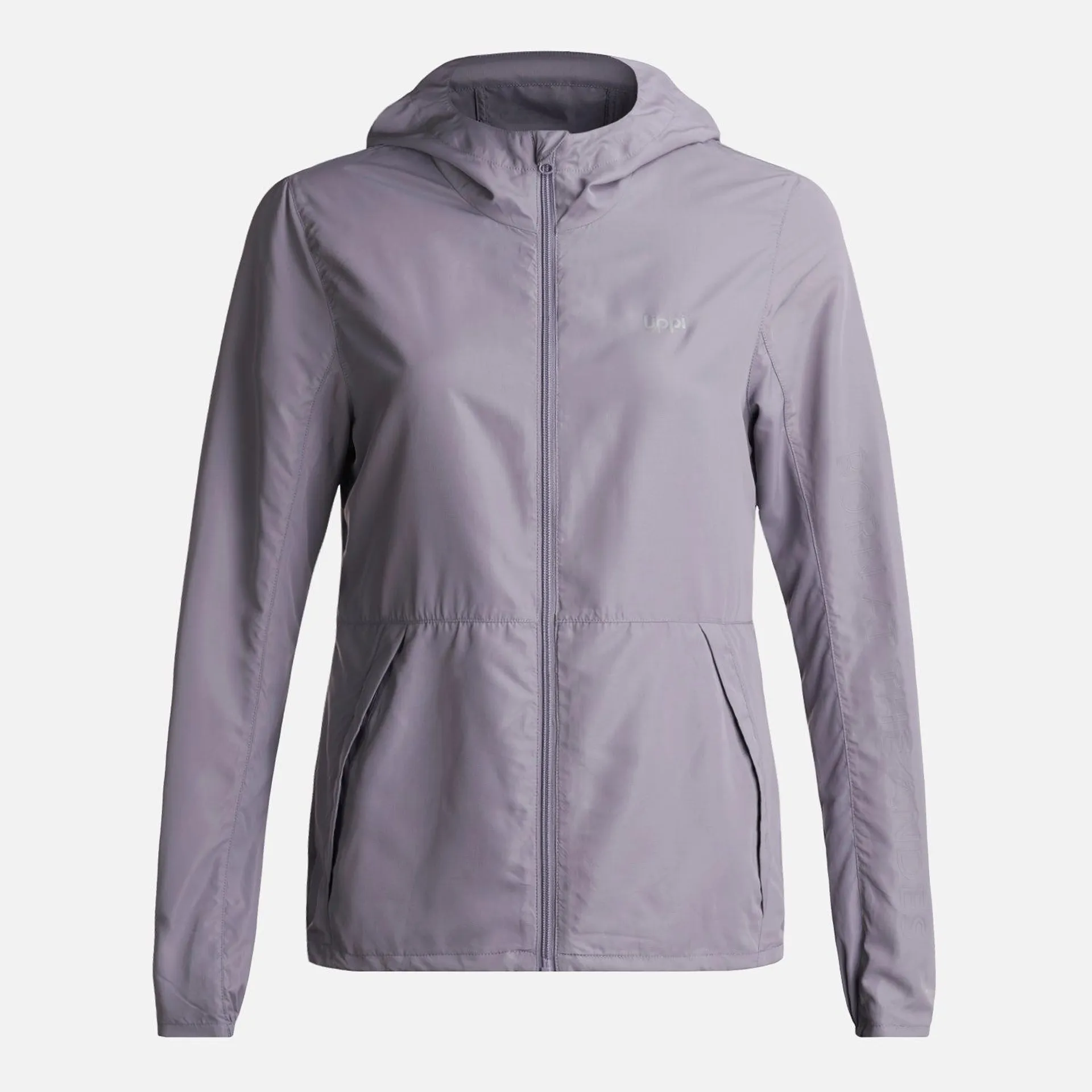 Chaqueta Mujer Nightfall WindBreaker Hoody Jacket Morado Claro Lippi