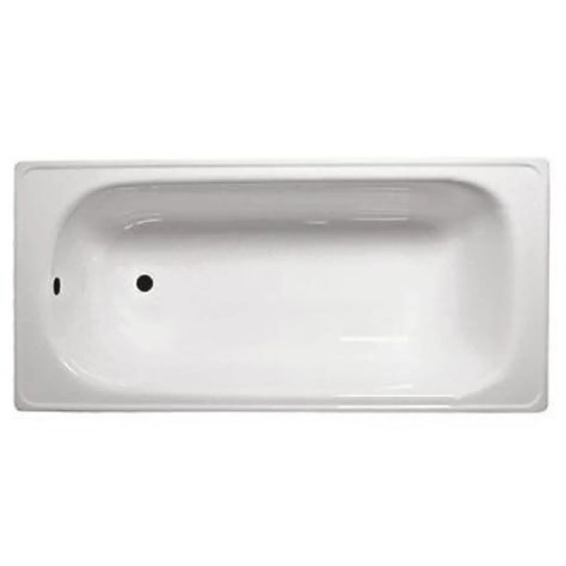 Tina de baño blanca 120x70 cm
