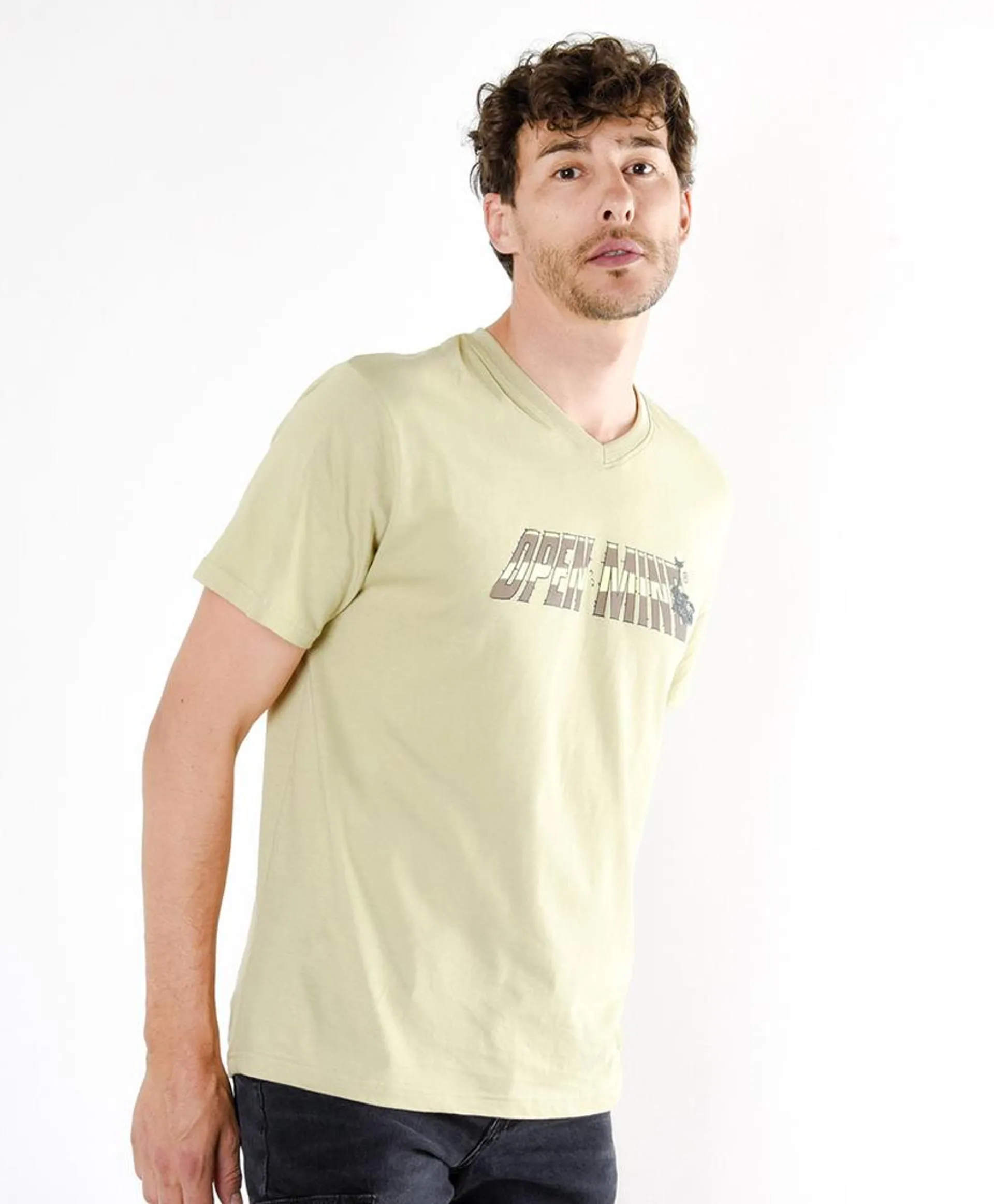 Polera hombre open mind