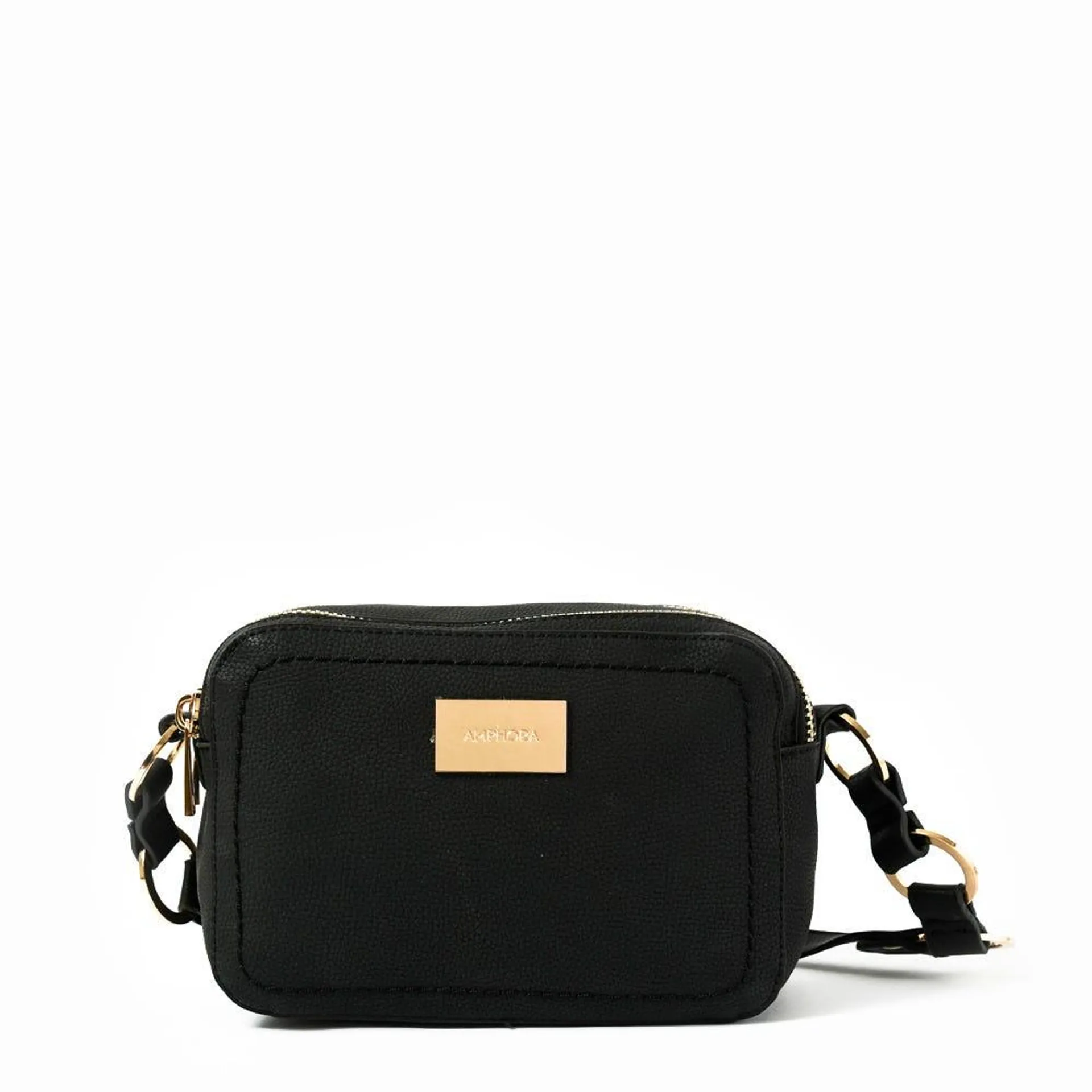 Cartera bandolera mediana keyden negro