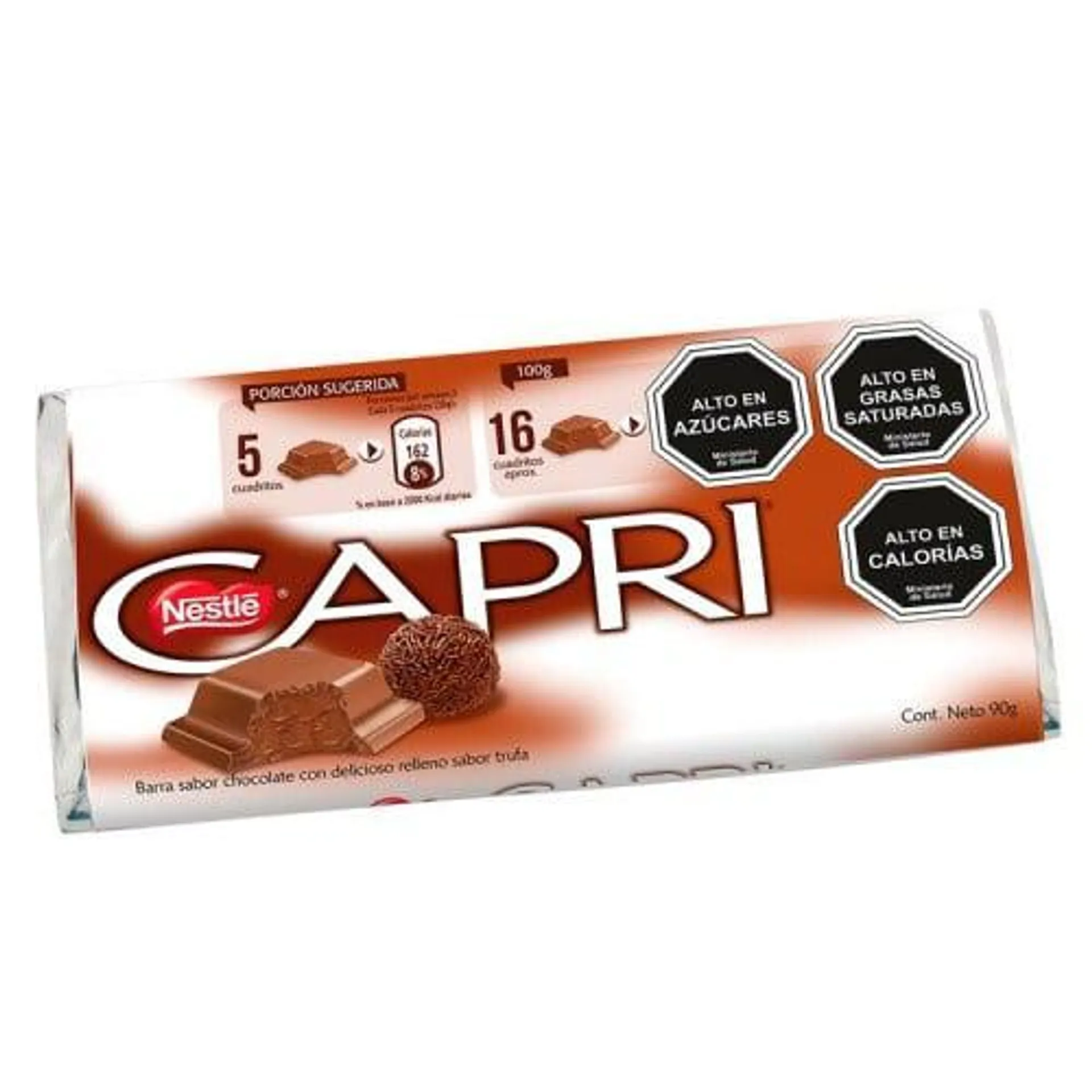 Chocolate Capri Trufa 90 Grs