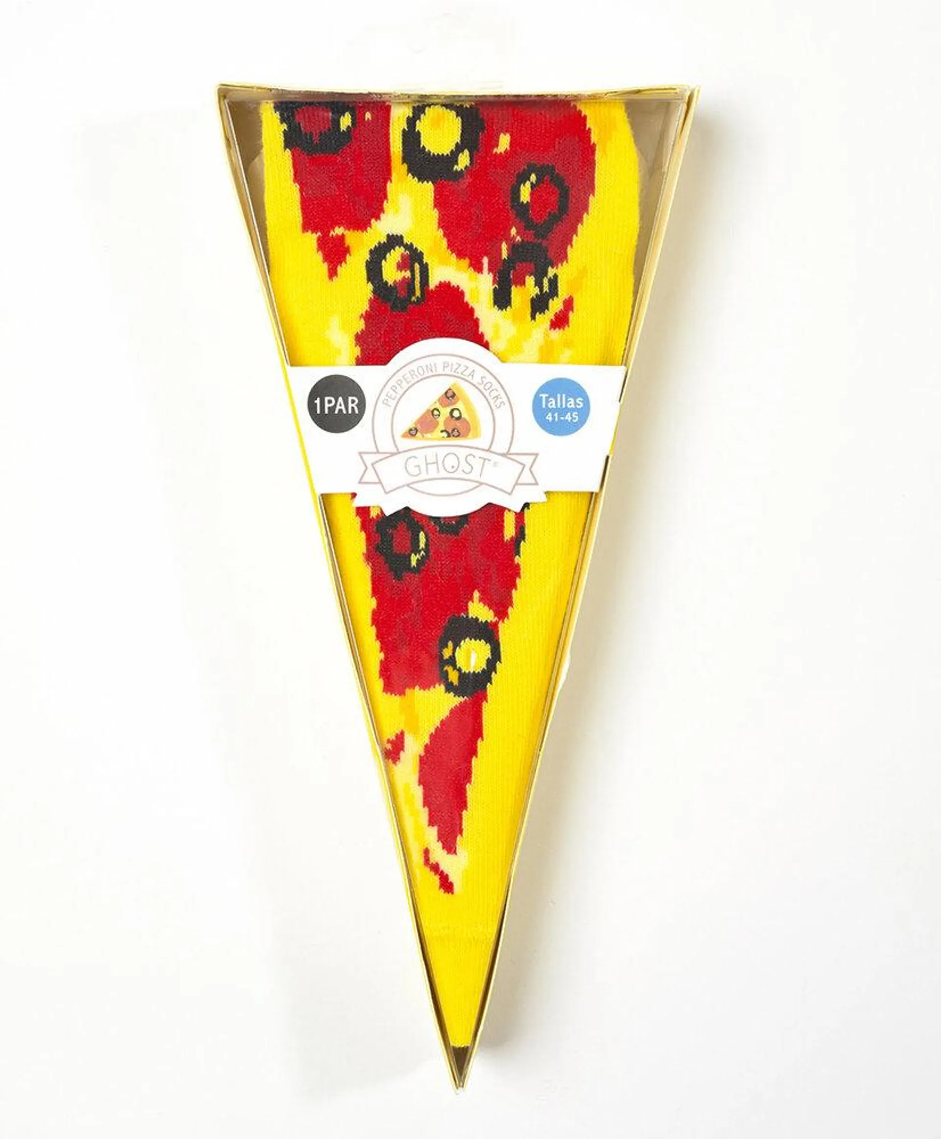 Calcetín hombre fun sock pizza