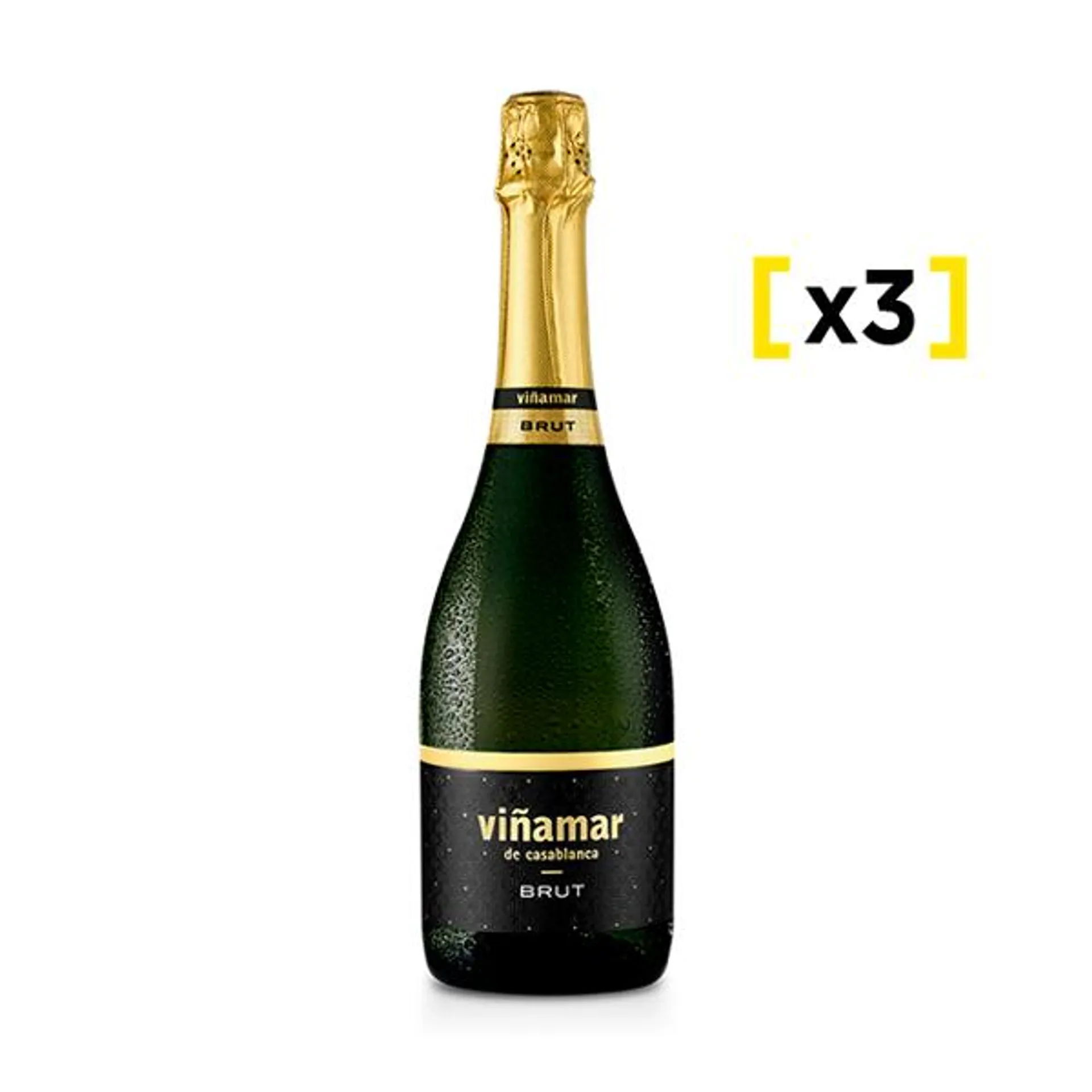 Espumante Viñamar Brut 750 CC x3