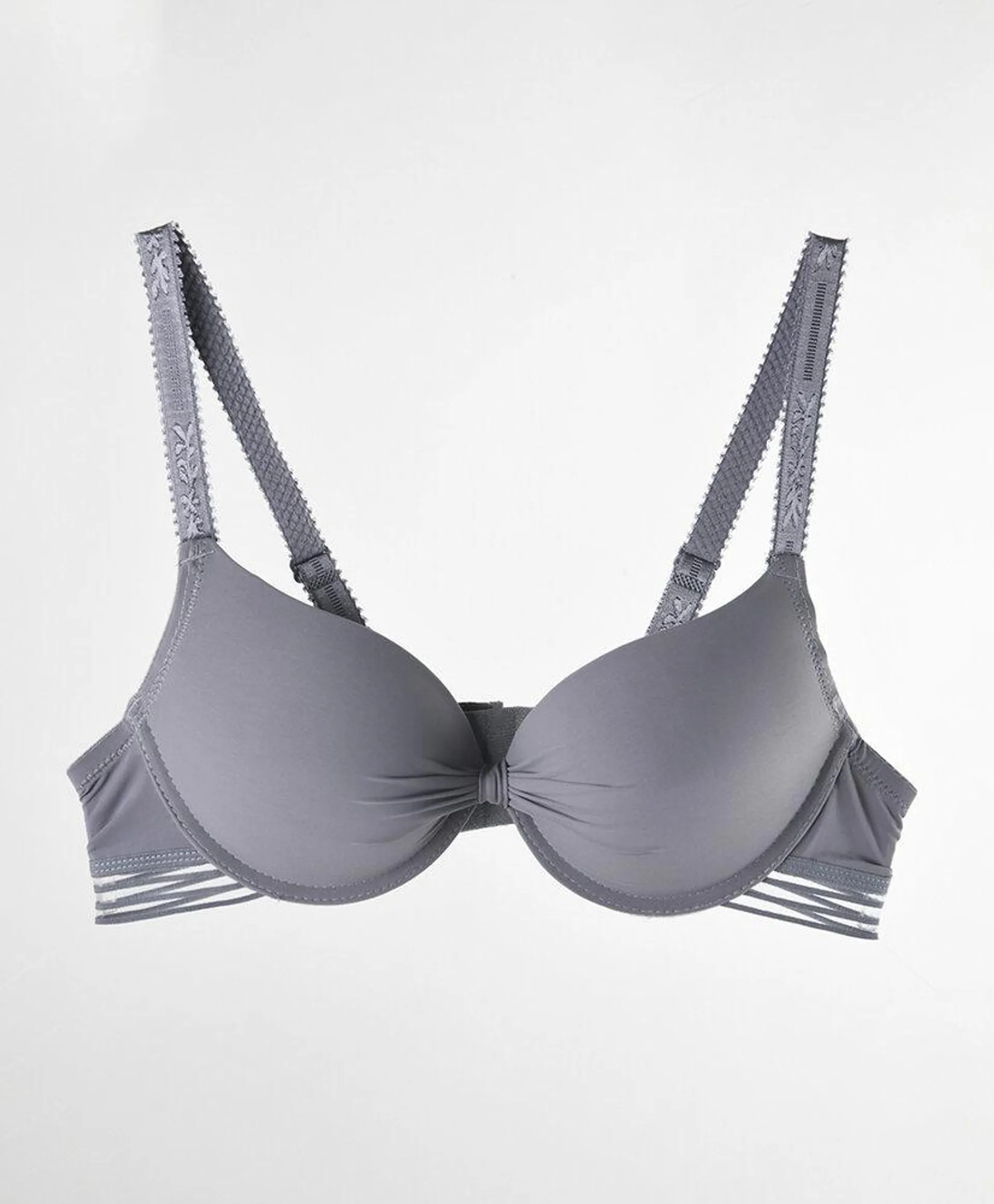 Sostén mujer push up liso líneas