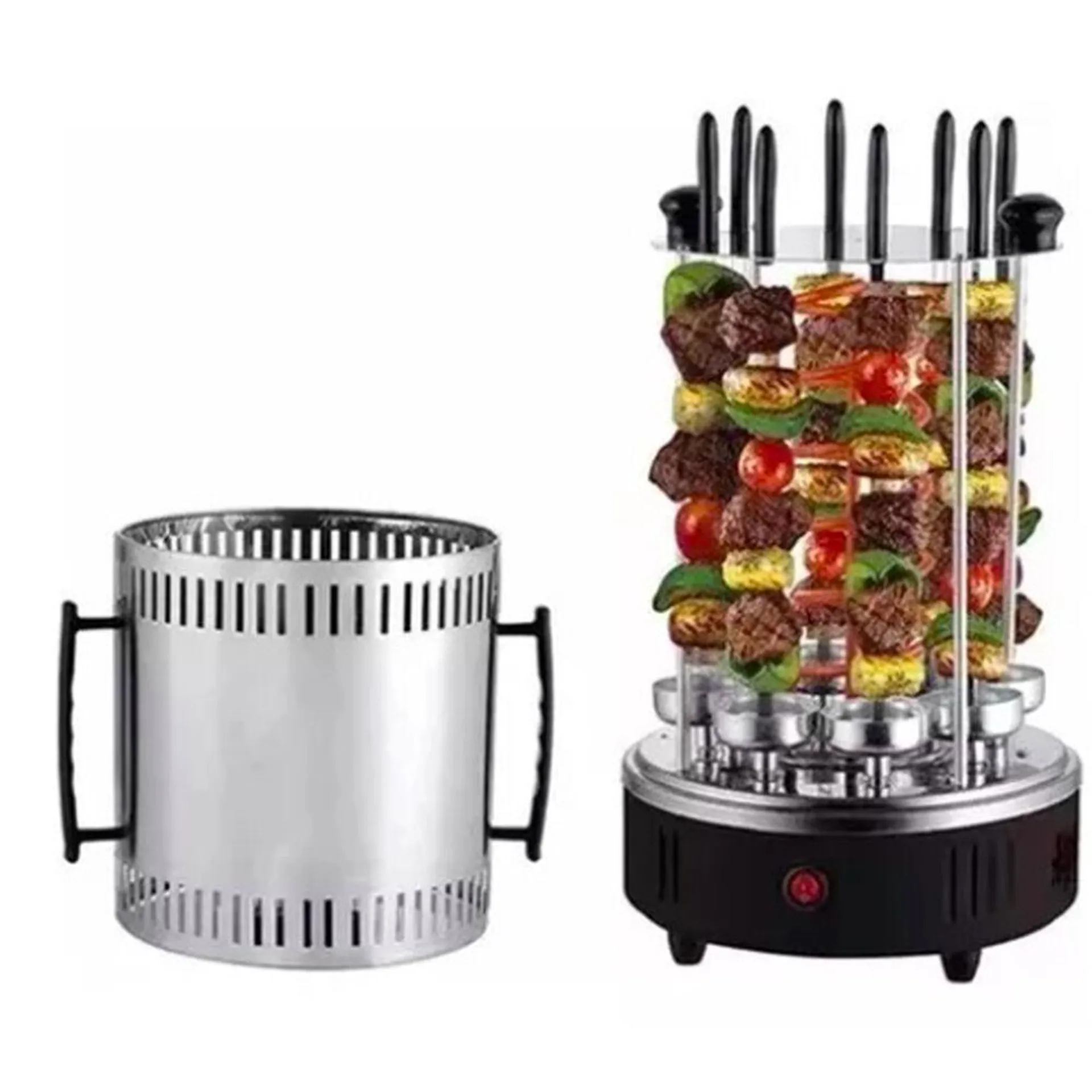 Parrilla Eléctrica Giratoria Premium