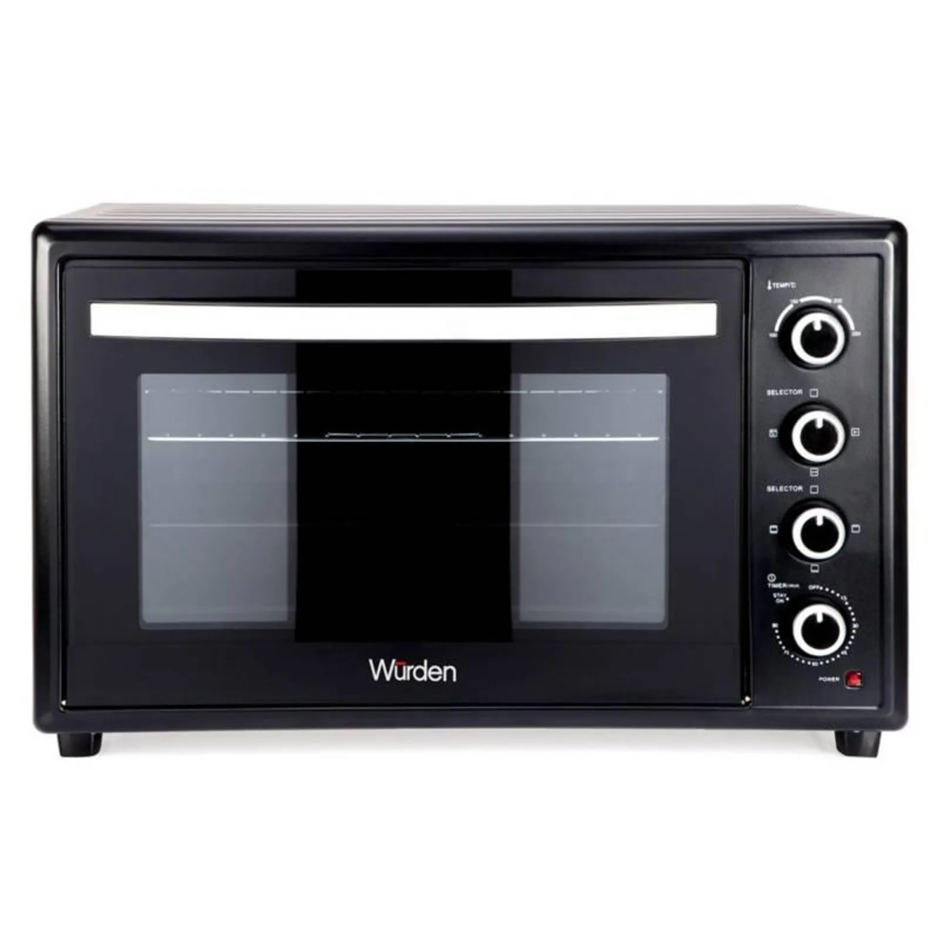 Horno eléctrico negro 100 litros WEO-100