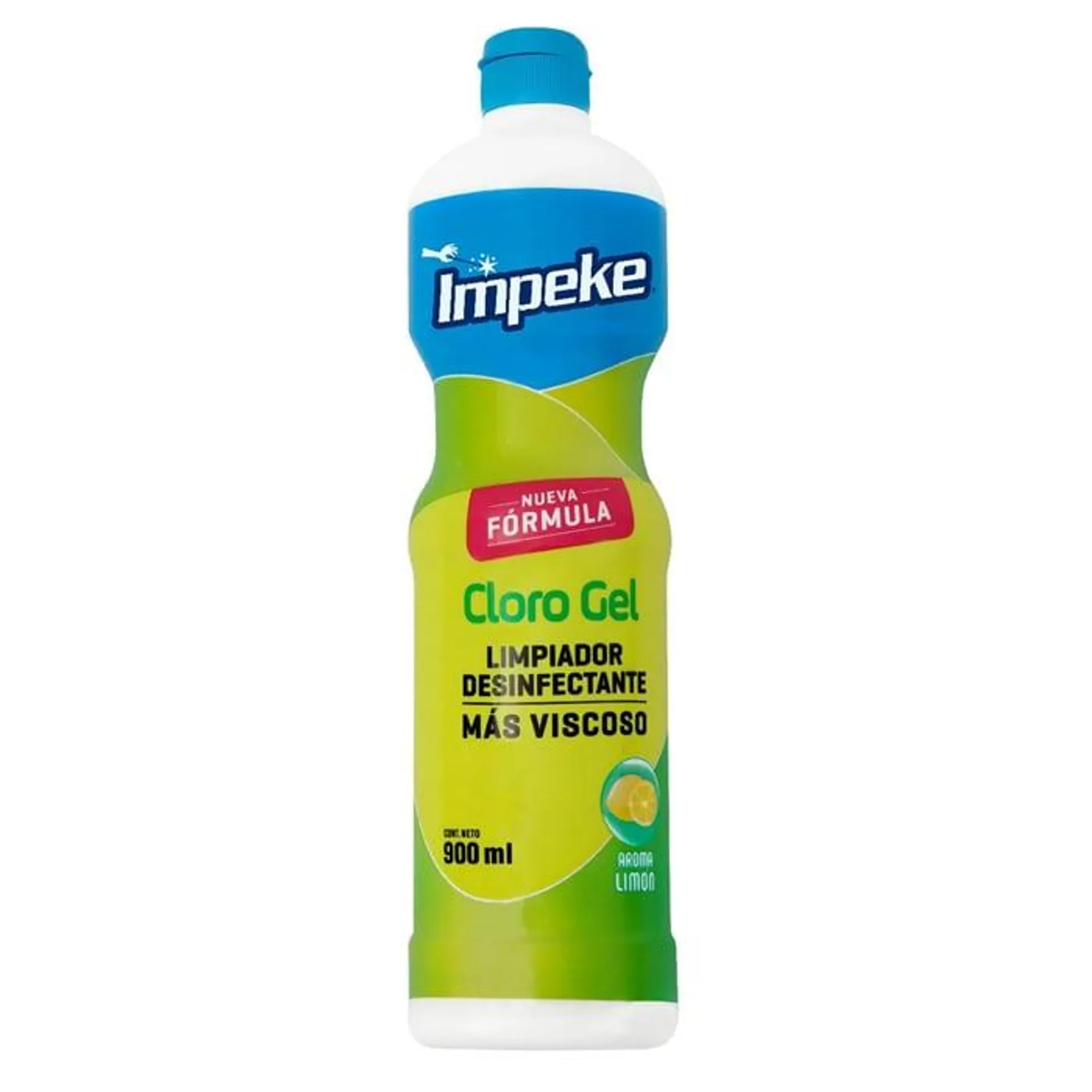 Cloro Gel Impeke Aroma Limón 900 ml