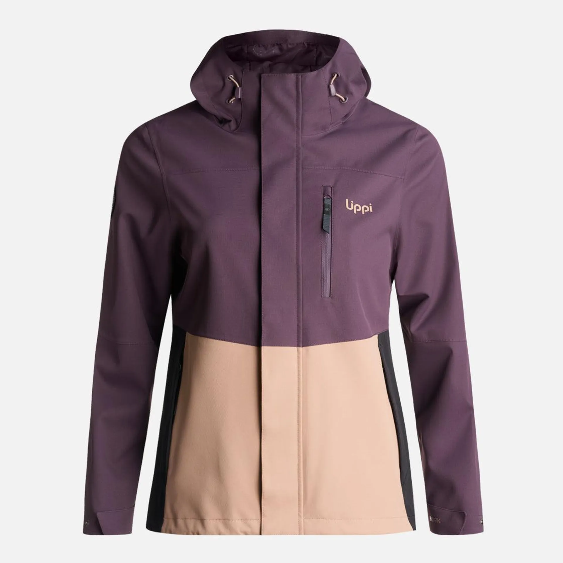 Chaqueta Teen Girl Massif B-Dry Hoody Jacket Morado Oscuro Lippi