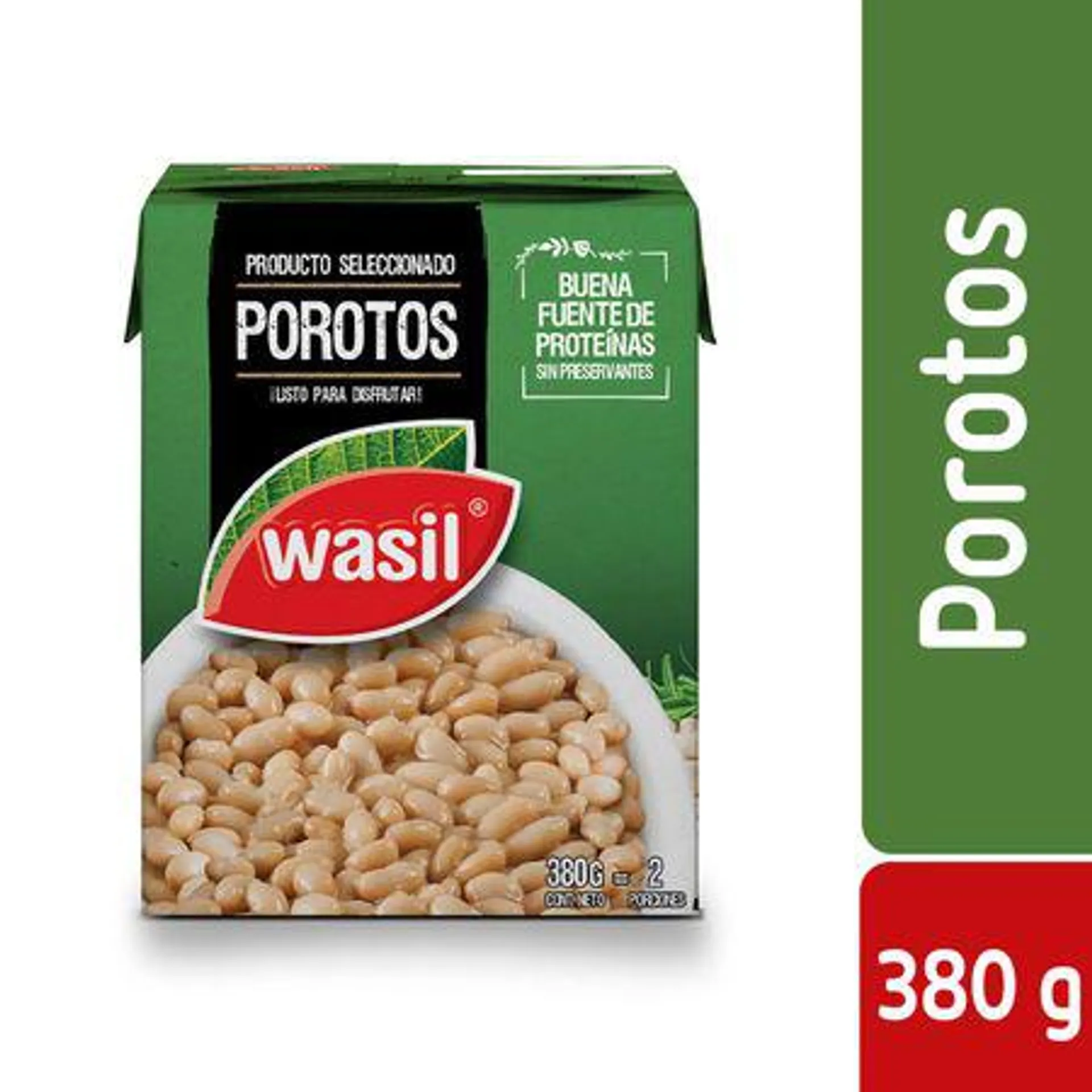 Porotos Blancos Wasil 380 g