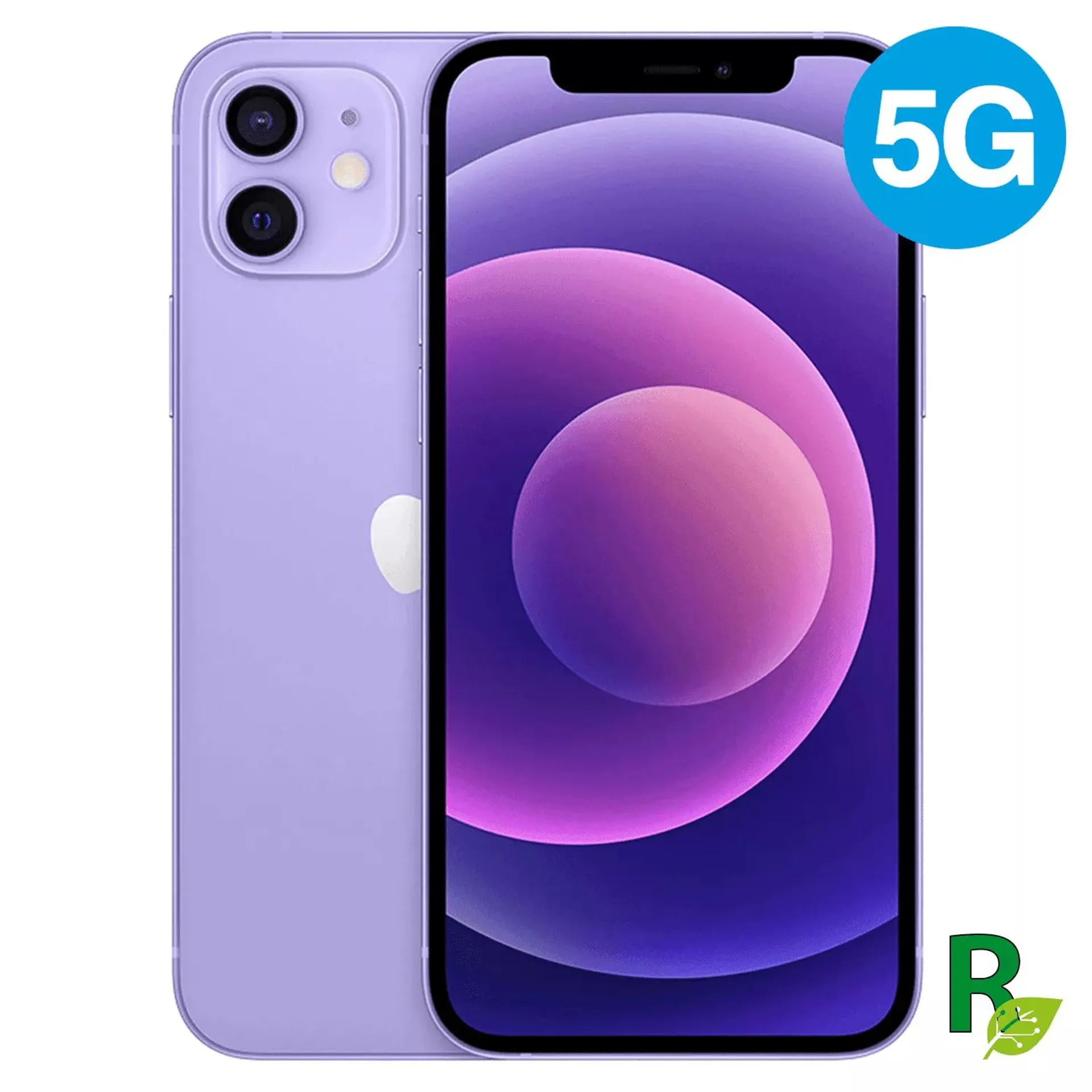 iPhone 12 Mini 64GB - Purpura - 12MINIBPURPURA64GBAB-Reacondicionado