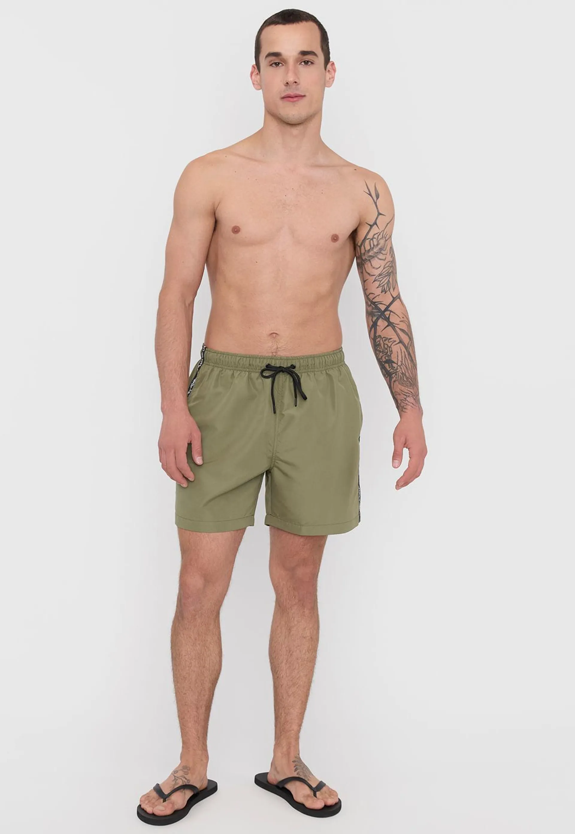 Traje de Baño Hombre Tape Verde